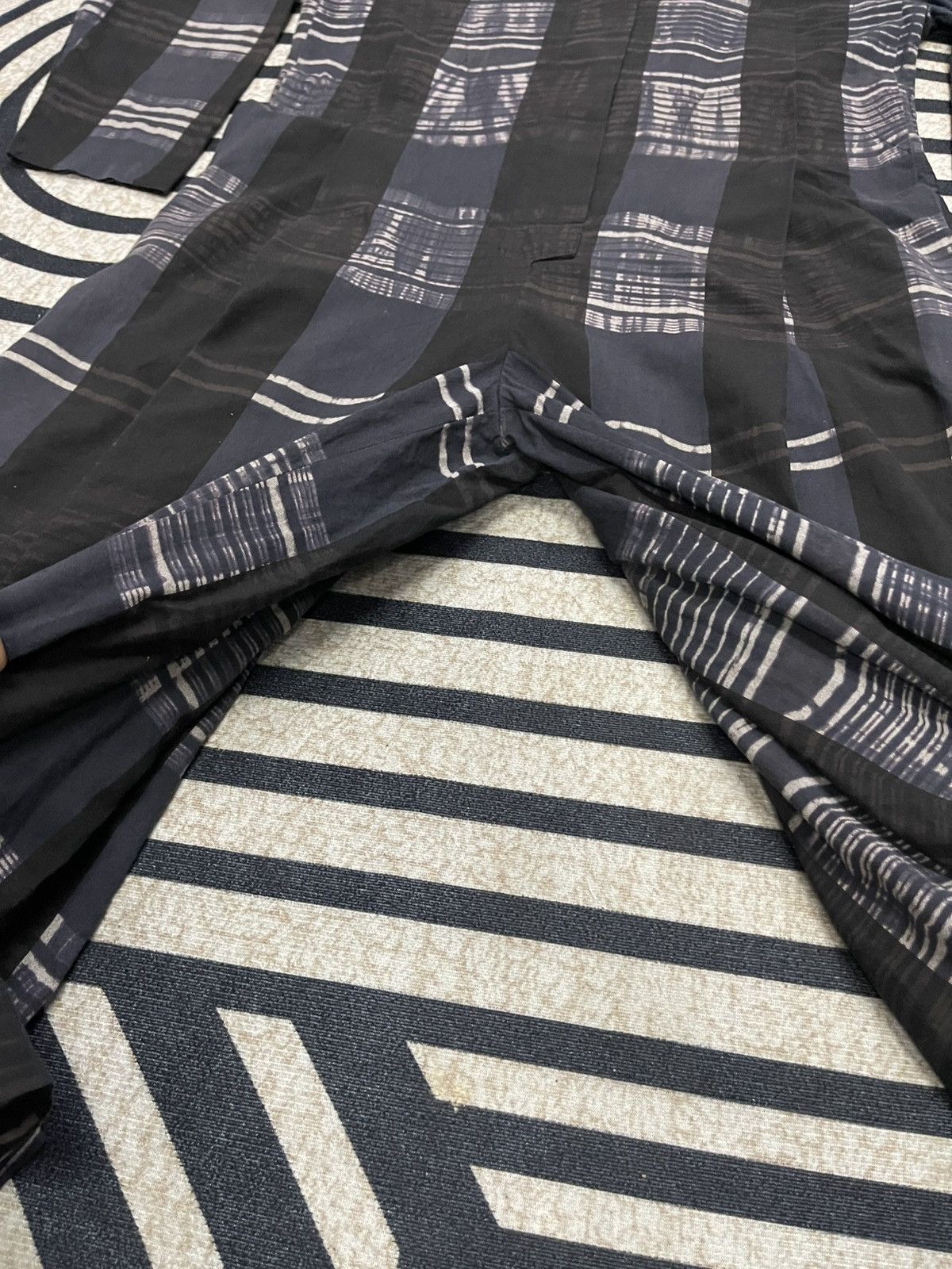 Issey Miyake 80s ISSEY MIYAKE PERMANENTE PLAID PATTERN JUMPSUITS RARE Size US M / EU 48-50 / 2 - 5 Thumbnail