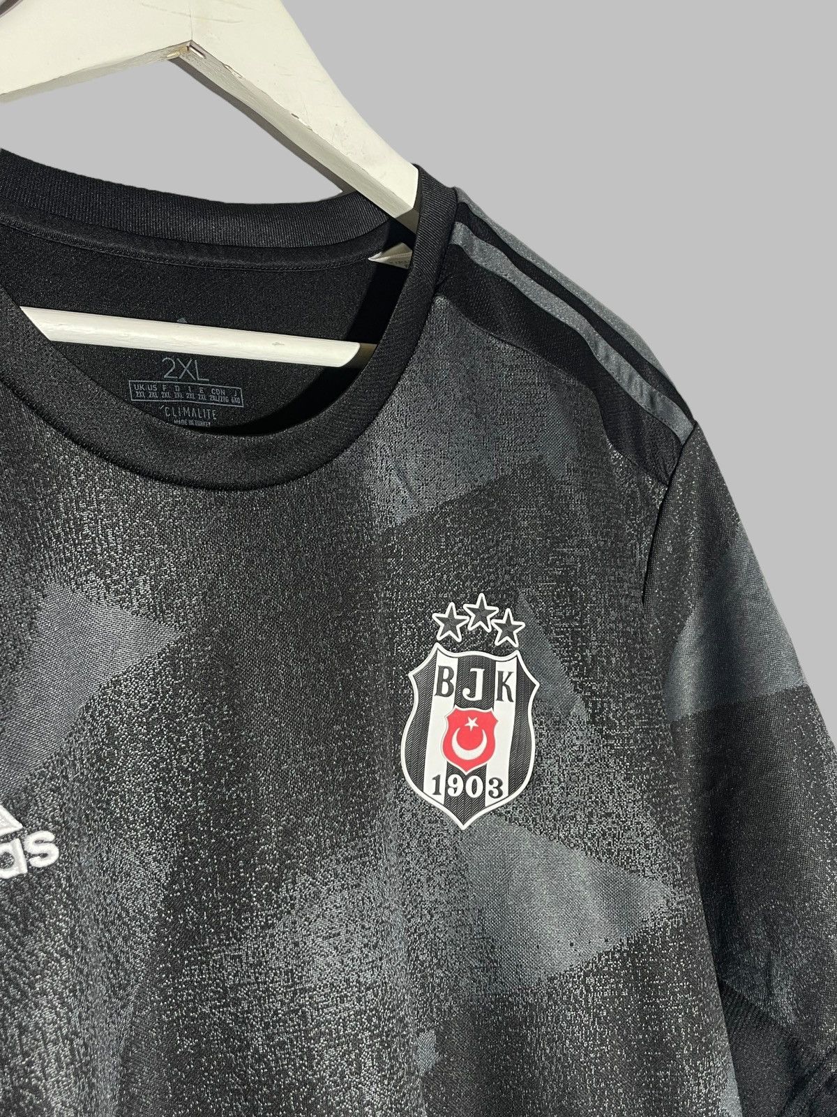 Adidas #99 Prince Boateng Besiktas Adidas 2019/20 Away Jersey Size US XXL / EU 58 / 5 - 4 Thumbnail