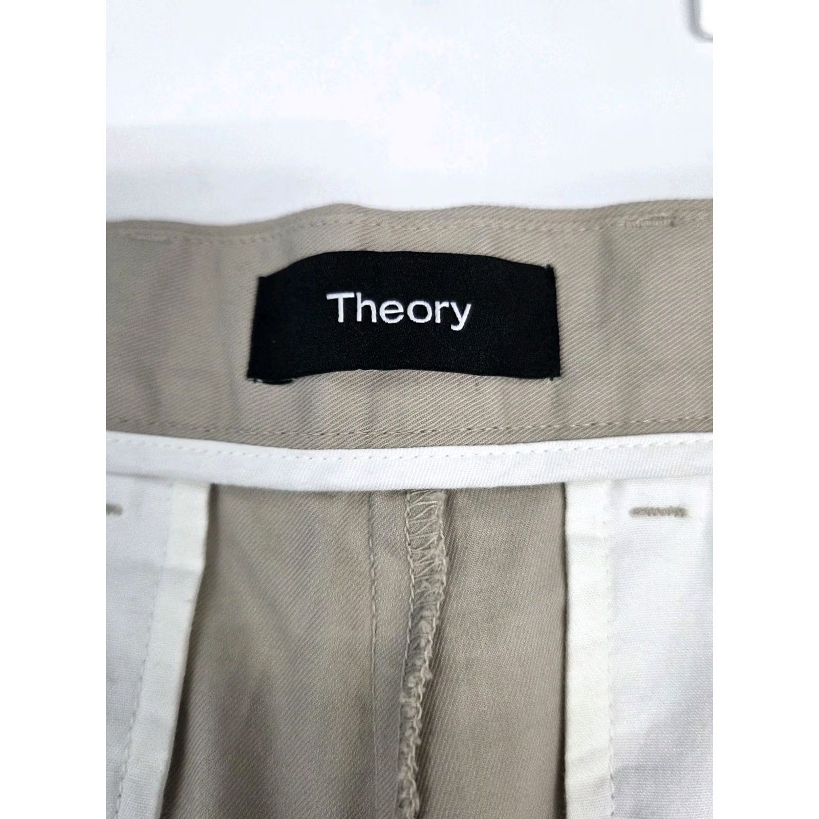 Theory Theory Mens Zaine SW ST Pants Size 31/32 Beige NWT C/SP #8807 Size US 31 - 2 Thumbnail