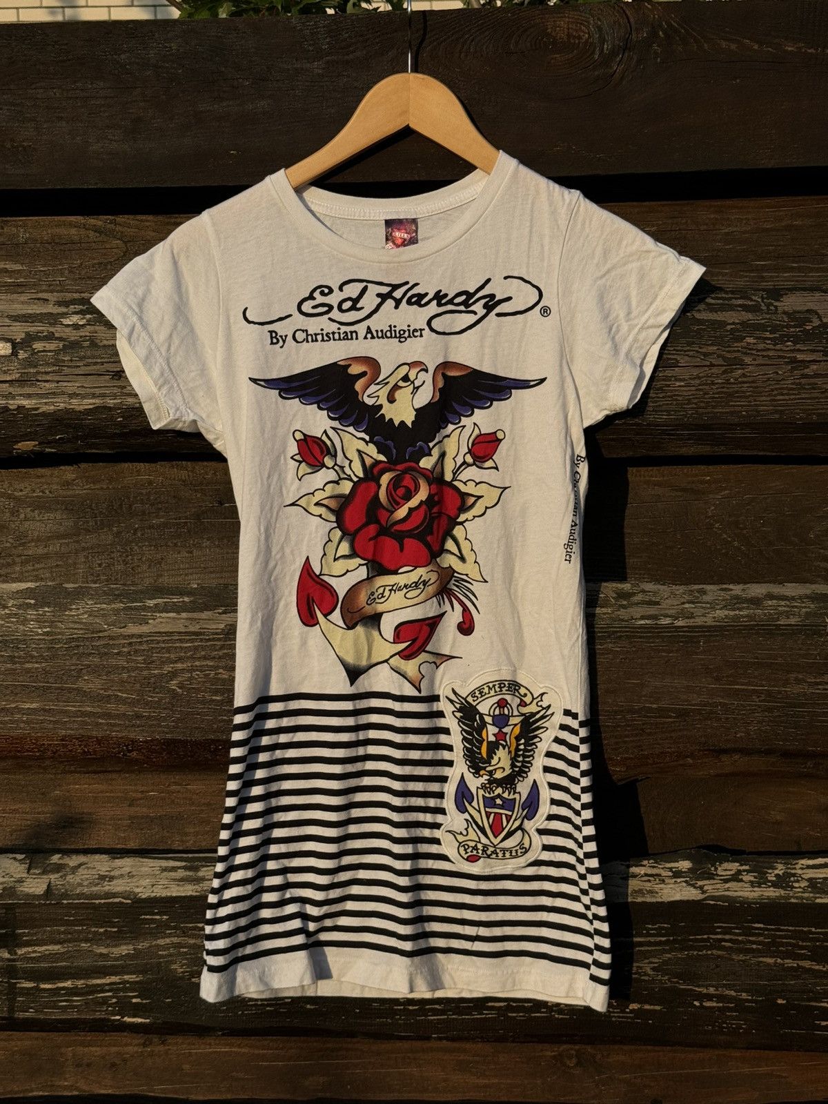 Ed Hardy Ed Hardy tattoos style mini dress Size S / US 4 / IT 40 - 1 Thumbnail