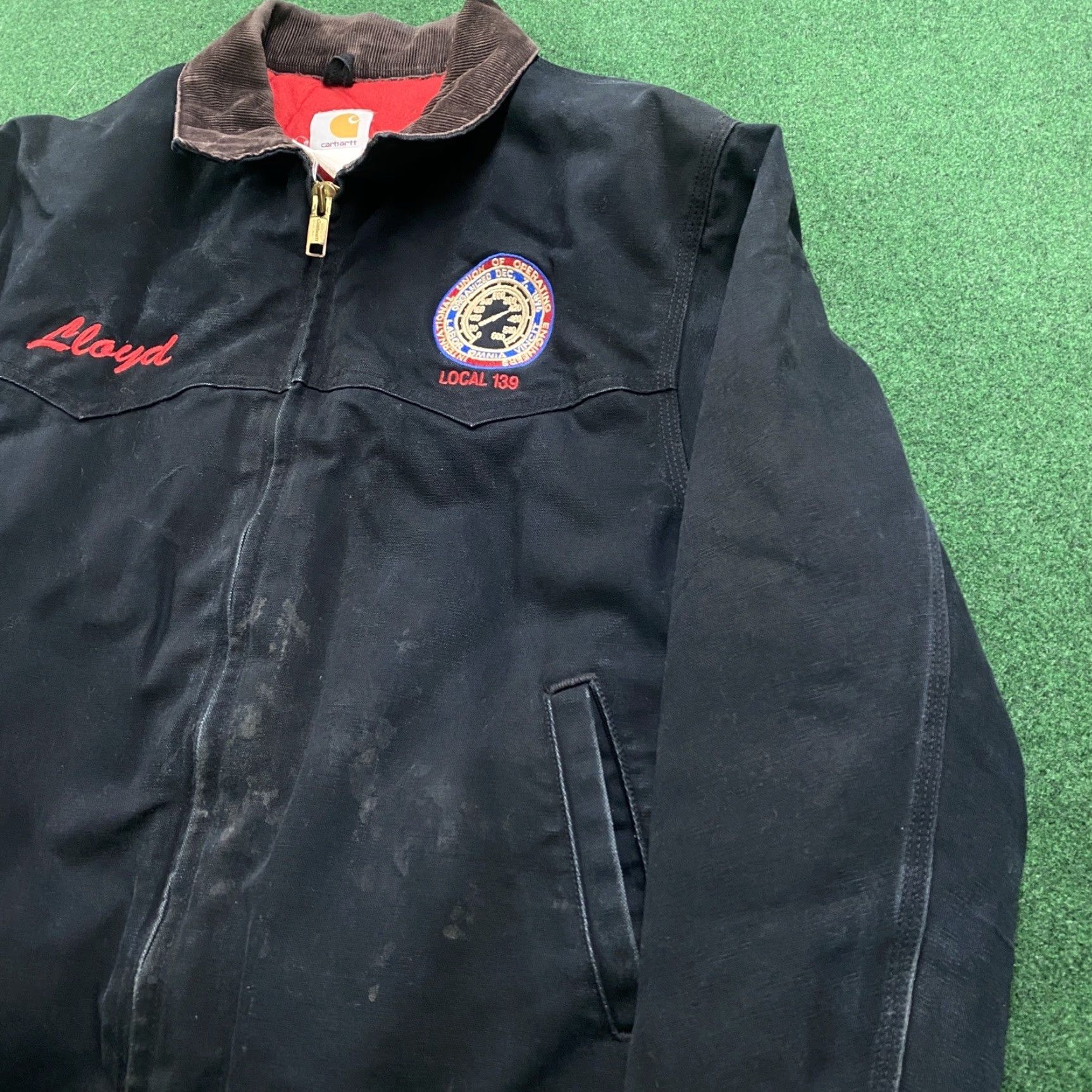 Carhartt VINTAGE Carhartt Jacket Mens XL Green 90s Quilted Lined USA MADE Size US XL / EU 56 / 4 - 2 Thumbnail