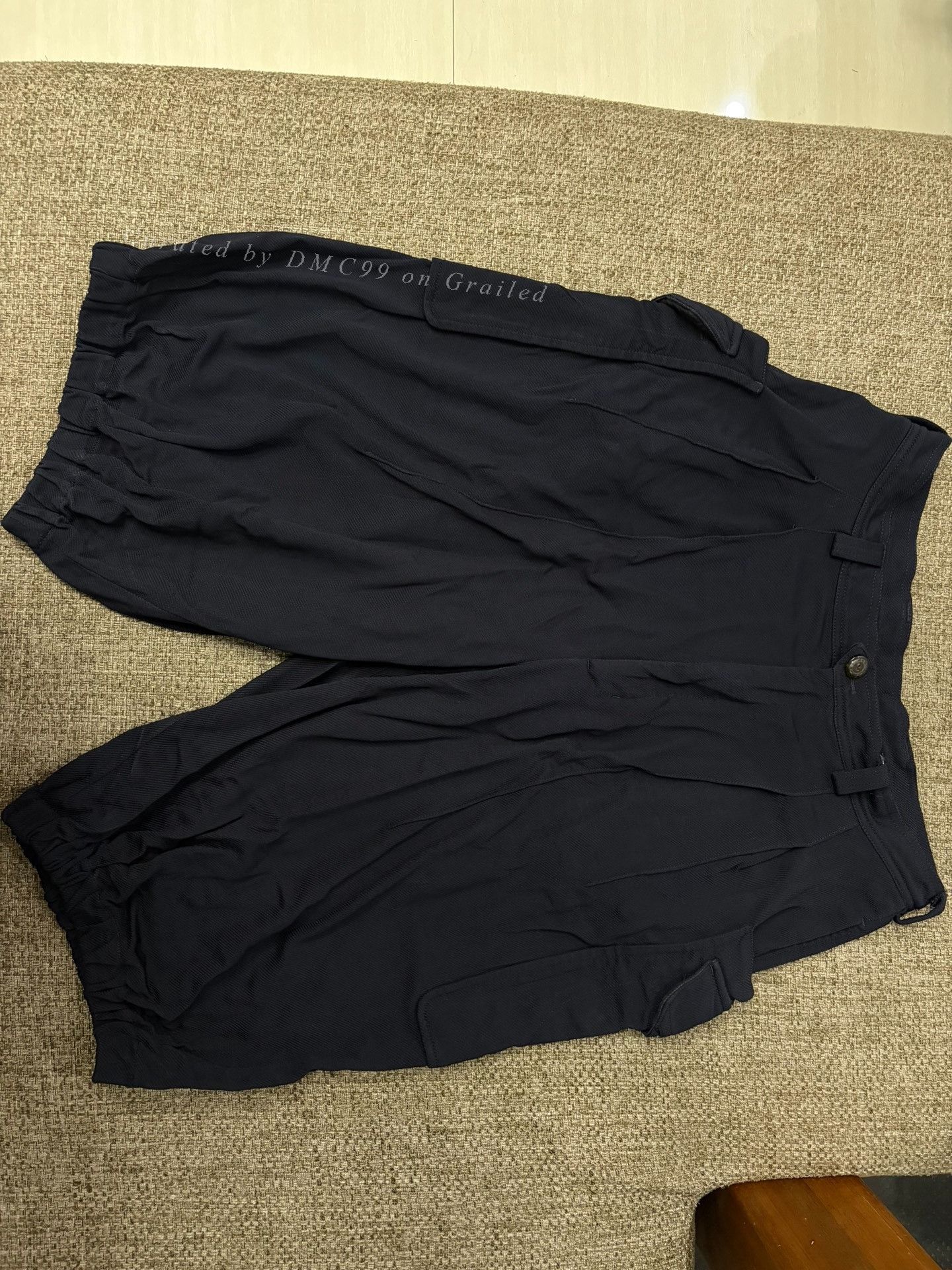 Kiko Kostadinov Kiko Kostadinov Kreuk Cropped Pants Size US 32 / EU 48 - 1 Thumbnail