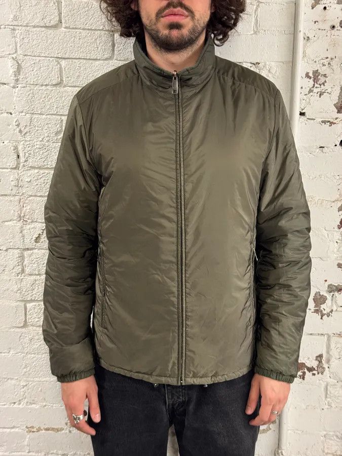 Prada AW2018 Prada Linea Rossa Reversible Green & Grey Jacket Size US M / EU 48-50 / 2 - 2 Thumbnail