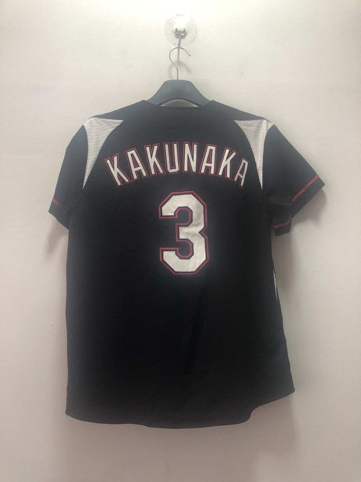 Japanese Brand × Majestic CHIBA LOTTE MARINES Baseball Jersey Katsuya Kakunaka Japan Size US M / EU 48-50 / 2 - 6 Thumbnail