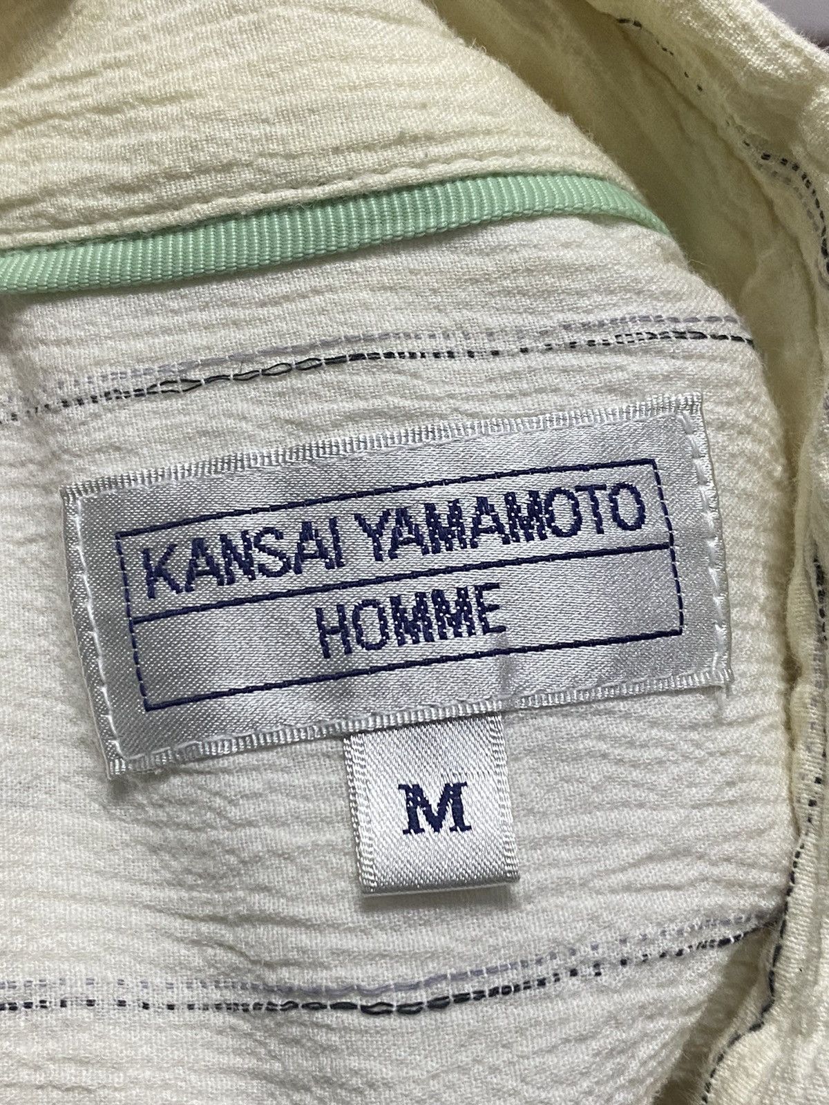 Designer × Kansai Yamamoto × Vintage Vintage Kansai Yamamoto Zipper Shirt Size US M / EU 48-50 / 2 - 10 Thumbnail