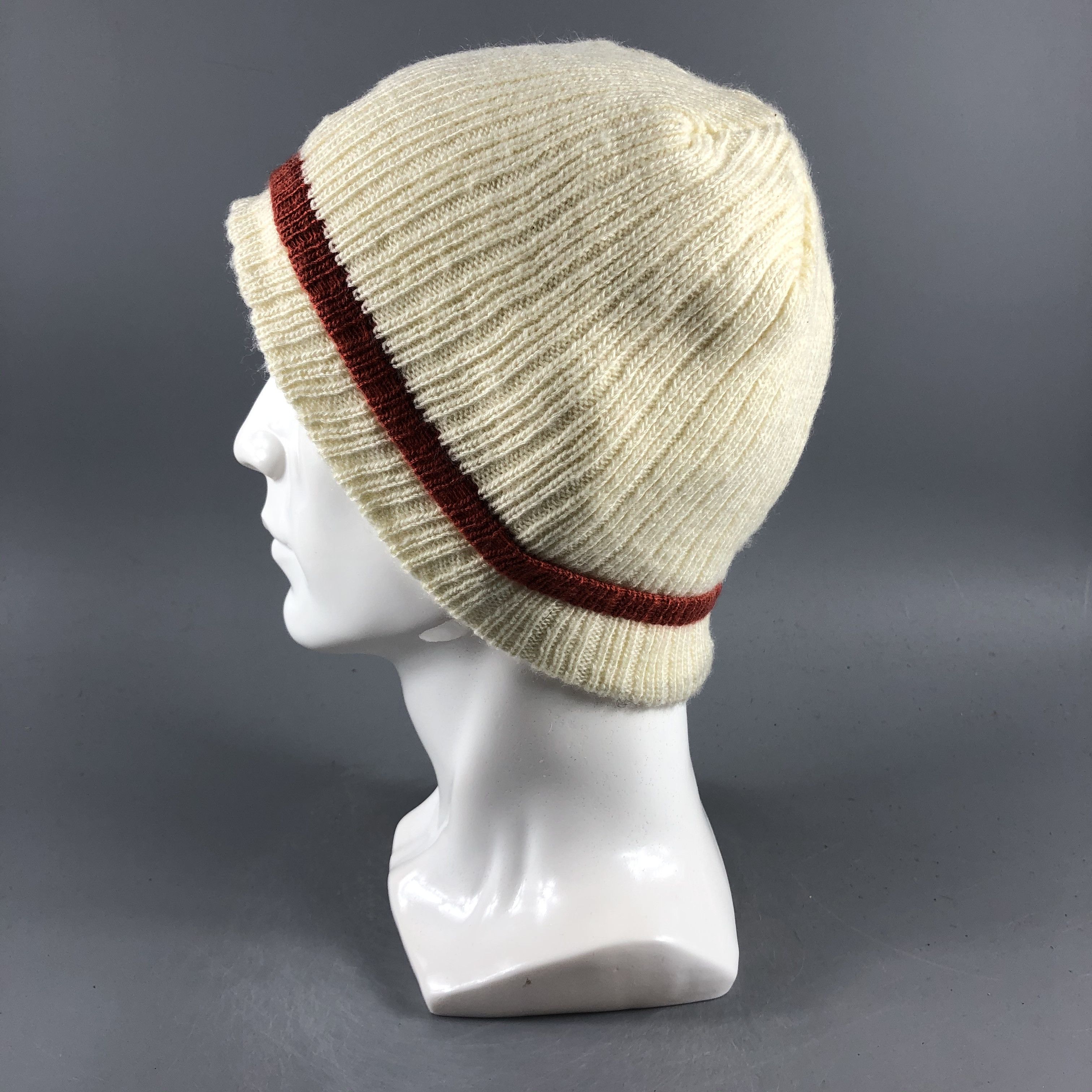 Japanese Brand × Vintage Unknown Cuffless Beanie Snow Hat Snow Cap -D520 Size ONE SIZE - 1 Thumbnail