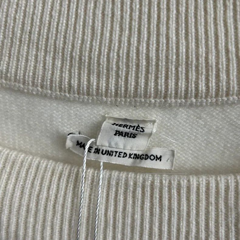 Hermes Hermes Beige Cashmere Dress Size S / US 4 / IT 40 - 4 Thumbnail