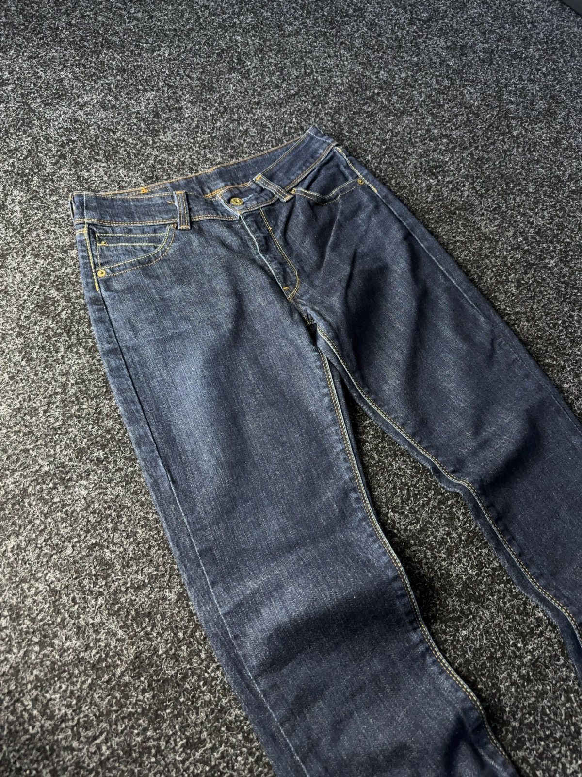 Levi's Y2K 00s Levi’s 417 Straight Fit Denim Jeans Dark Wash Size 30" / US 8 / IT 44 - 5 Thumbnail