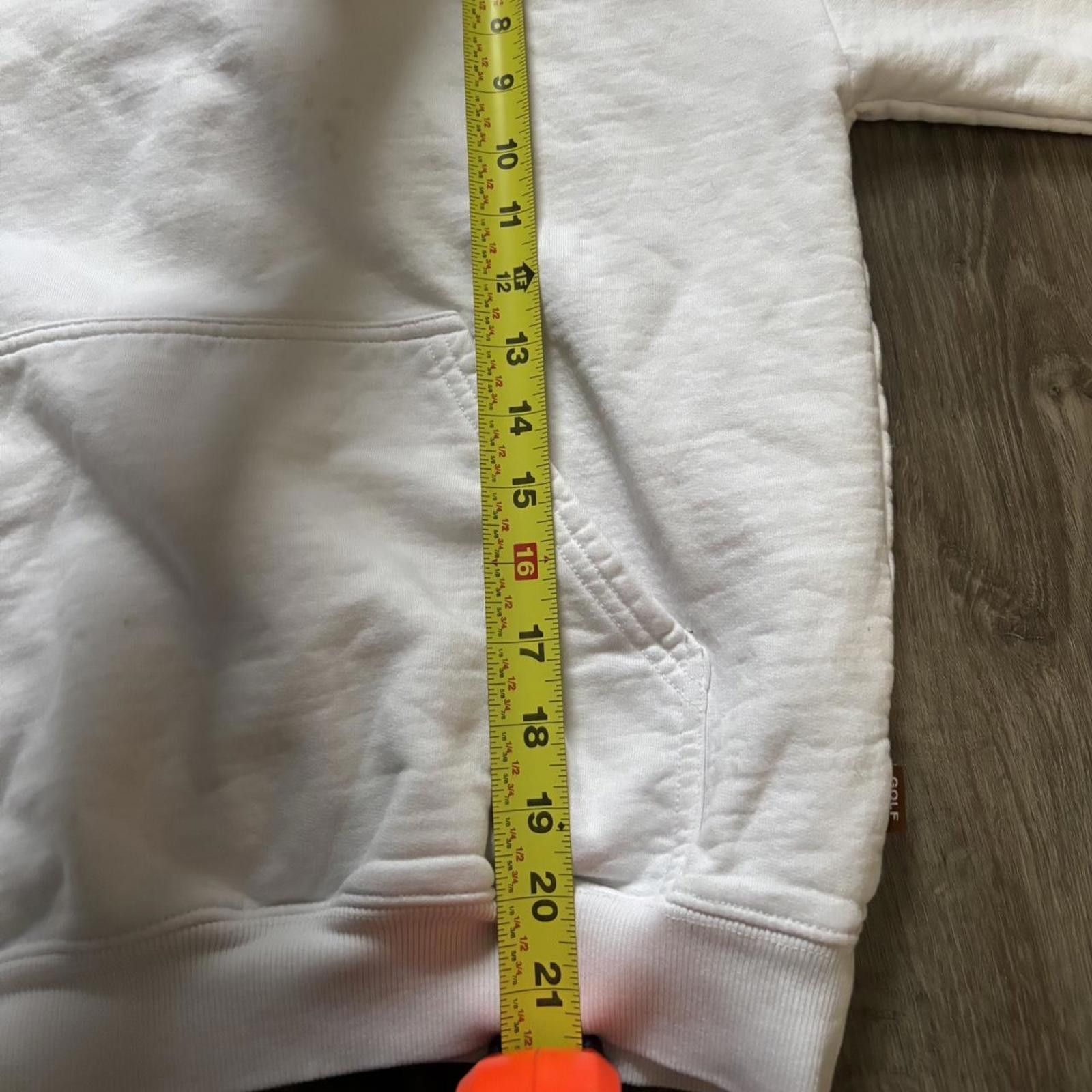 Golf le Fleur Golf Wang Tyler The Creator white hoodie multicolor le fleur Size US S / EU 44-46 / 1 - 8 Thumbnail