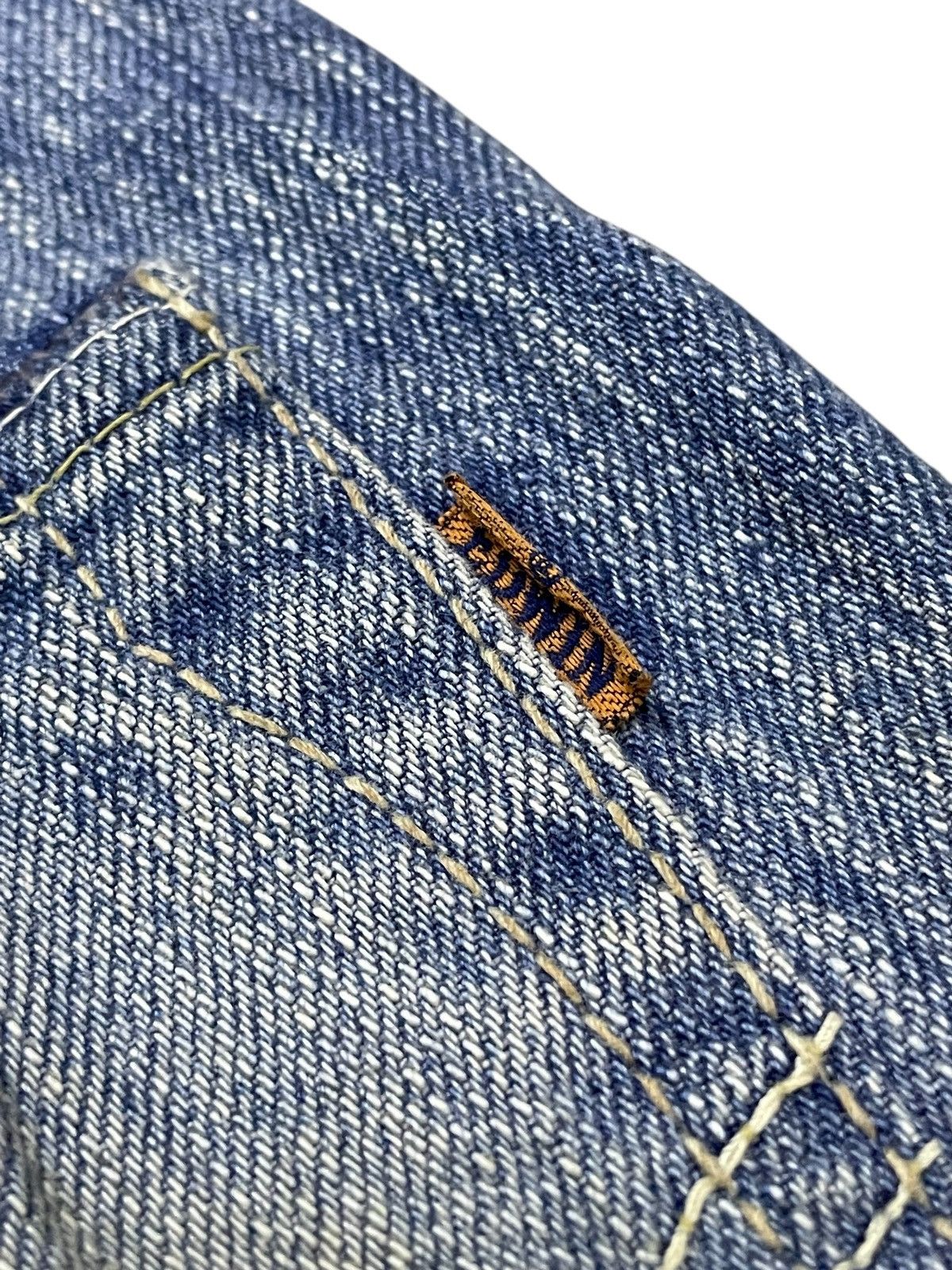 Edwin × Japanese Brand × Vintage Vintage Edwin 505 Z Baggy Loose Selvedge Jeans Rare Size US 30 / EU 46 - 17 Thumbnail