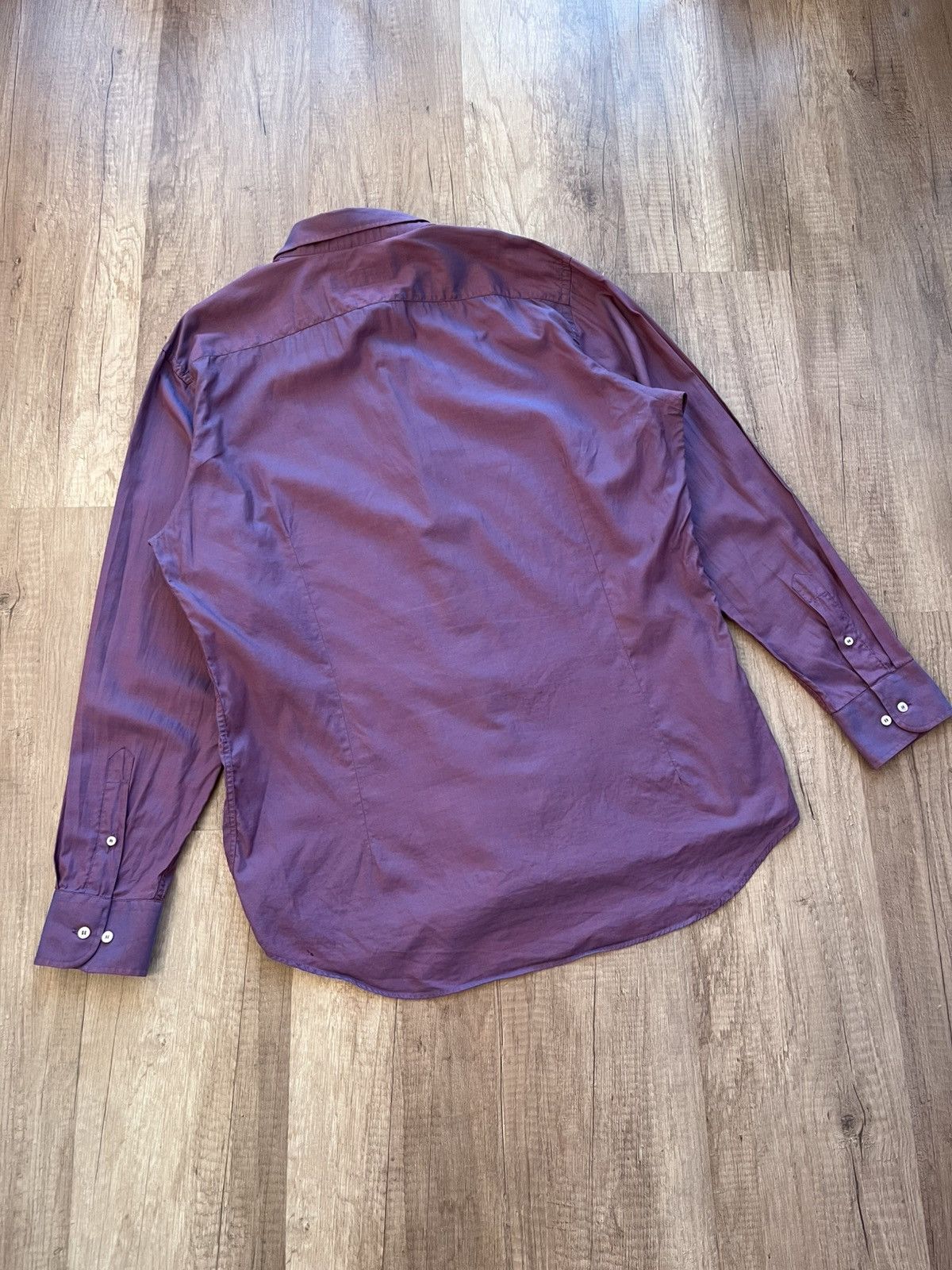 Etro Etro Purple Shirt Size 44 Size US S / EU 44-46 / 1 - 6 Thumbnail