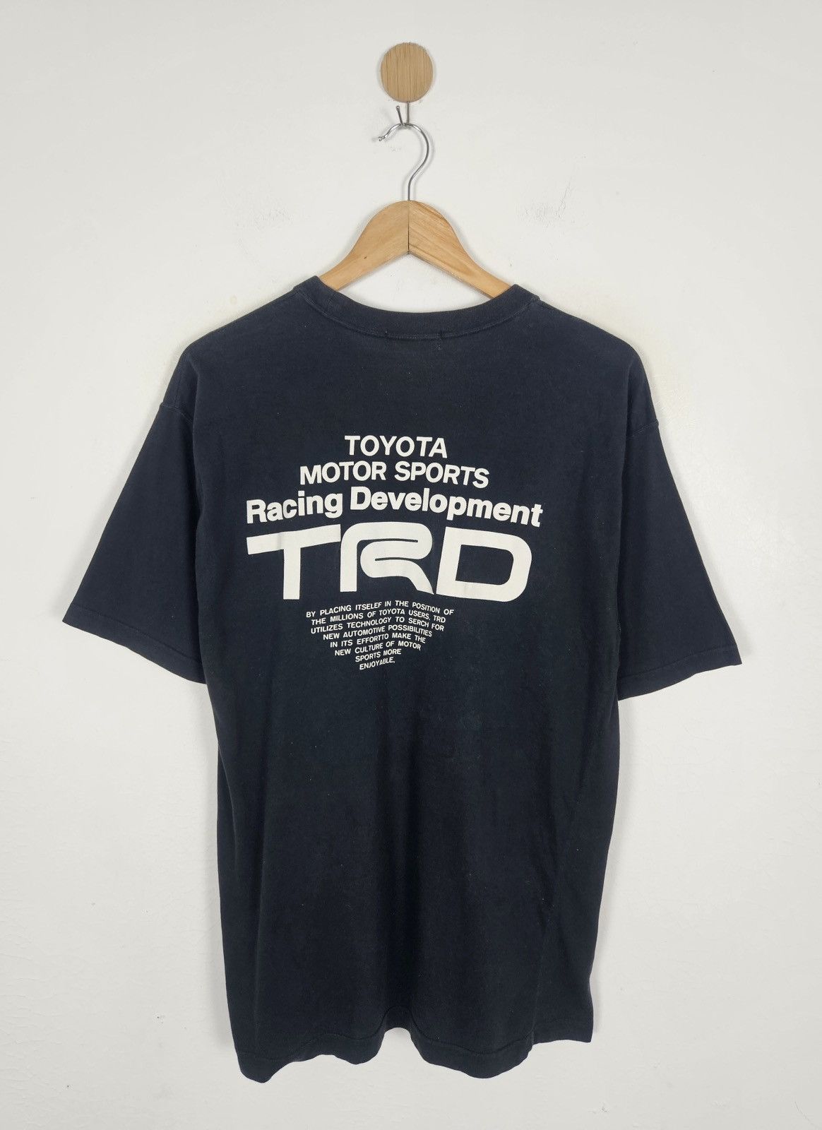 Vintage Vintage 90s TRD Sports Racing shirt Size US M / EU 48-50 / 2 - 1 Thumbnail