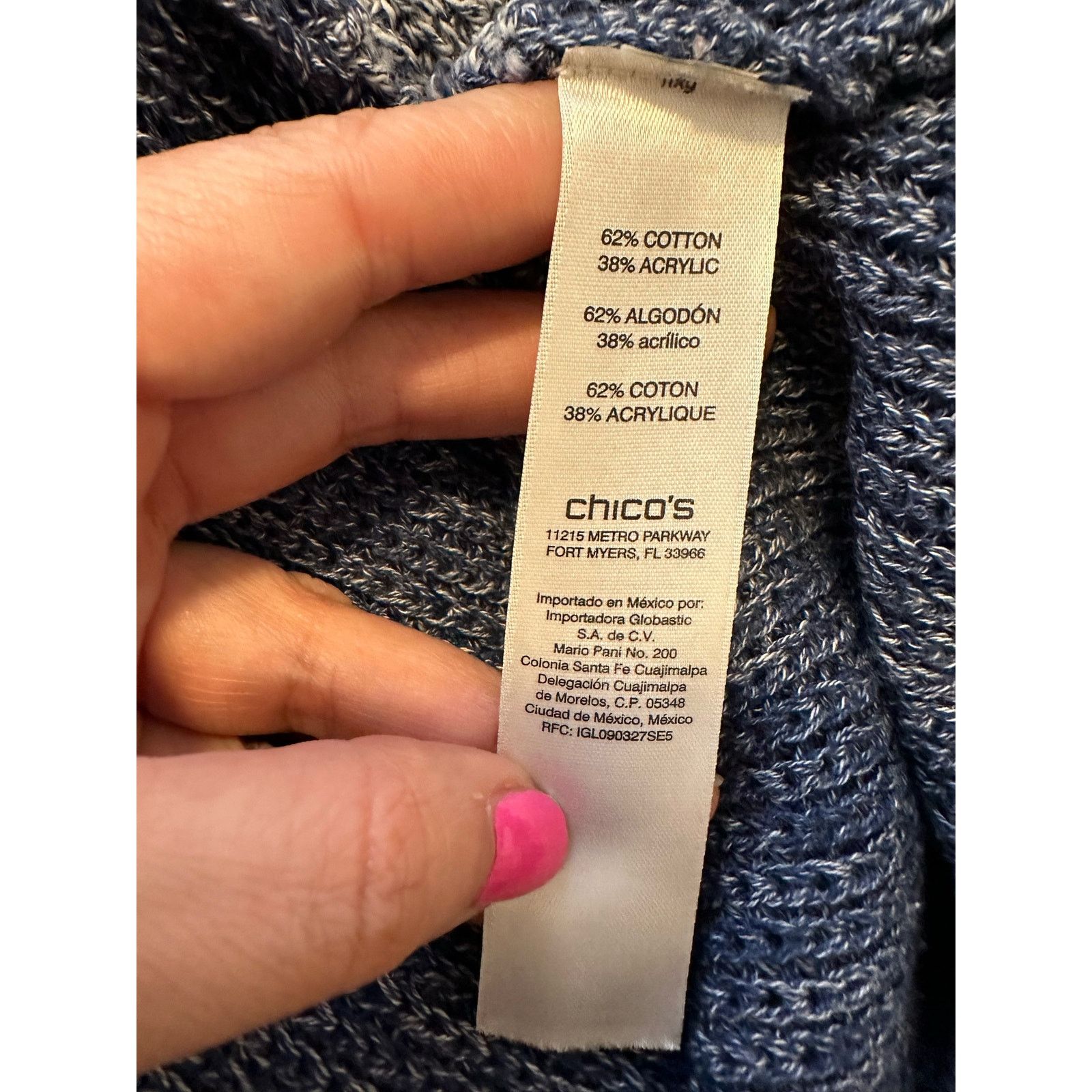 Chicos Chicos Patchworks Open Front Cardigan size 0 - S Size S / US 4 / IT 40 - 4 Thumbnail