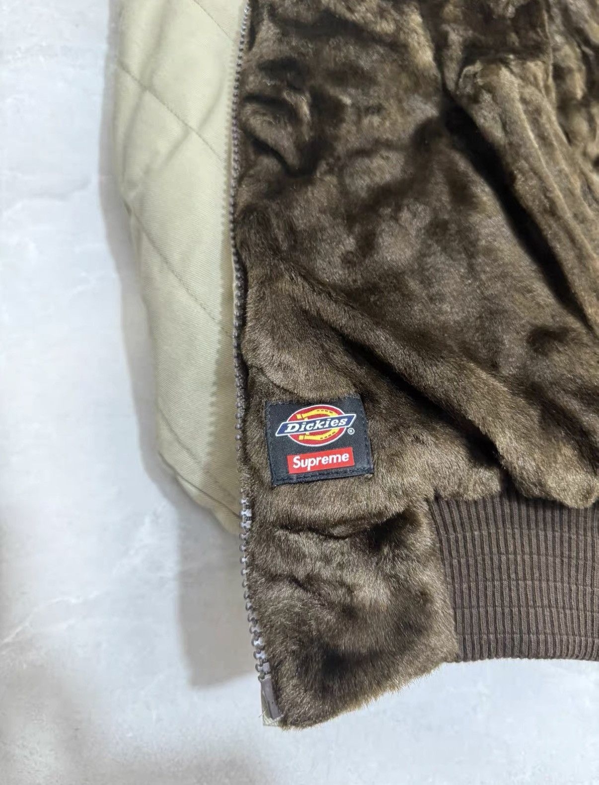 Supreme Supreme x Dickies Reversible Quilted Faux Fur Jacket J34 Size US M / EU 48-50 / 2 - 4 Thumbnail