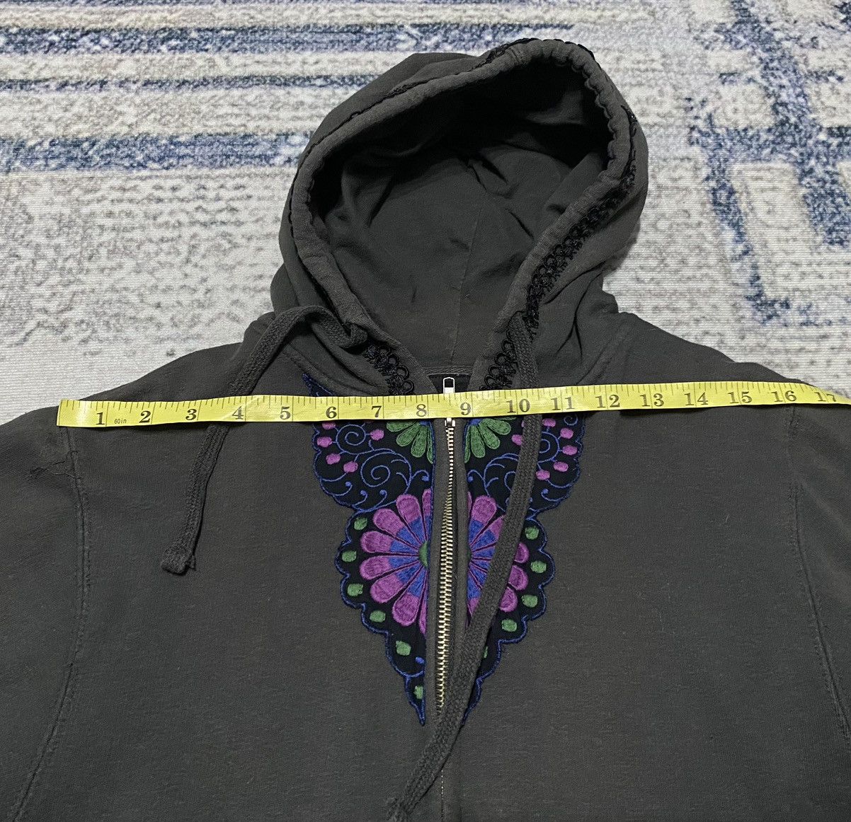 Anna Sui ANNA SUI Butterfly Motive Hoodie Size S / US 4 / IT 40 - 9 Thumbnail