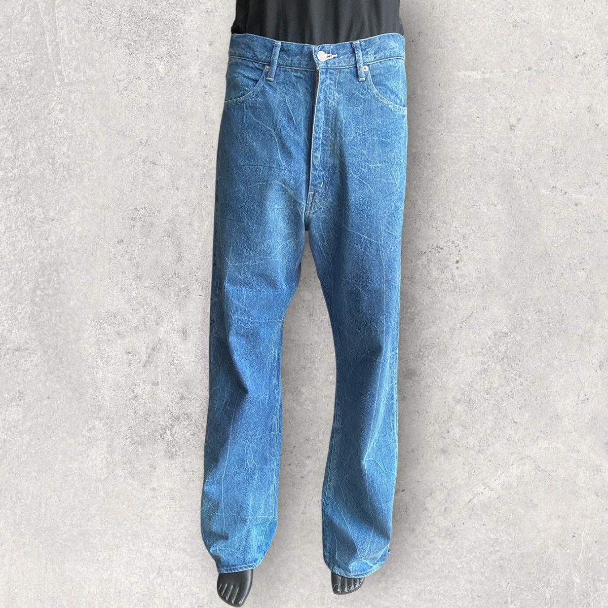 Auralee SS23 Selvage Fade Light Denim Size US 34 / EU 50 - 3 Thumbnail