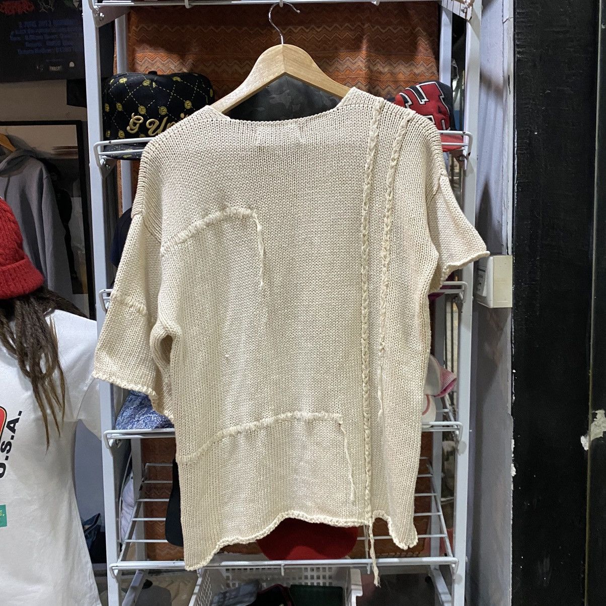 Comme des Garcons Vintage Tricot Comme des Garçons Reconstruct Knit Sweater Size US M / EU 48-50 / 2 - 2 Thumbnail