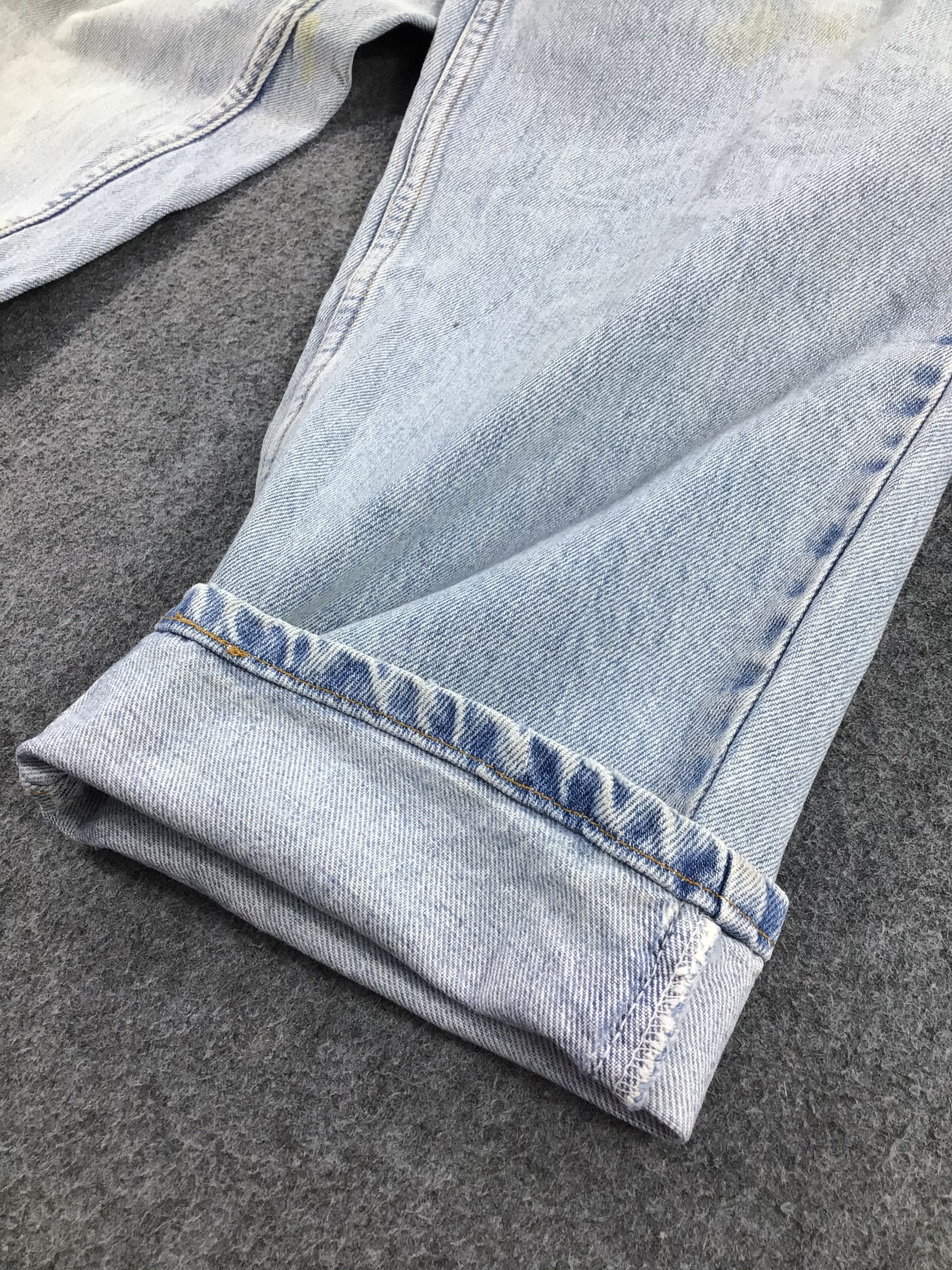 Levi's Vintage 90s Levis 560 Jeans Light Wash Denim KJ188 Size US 33 - 6 Thumbnail