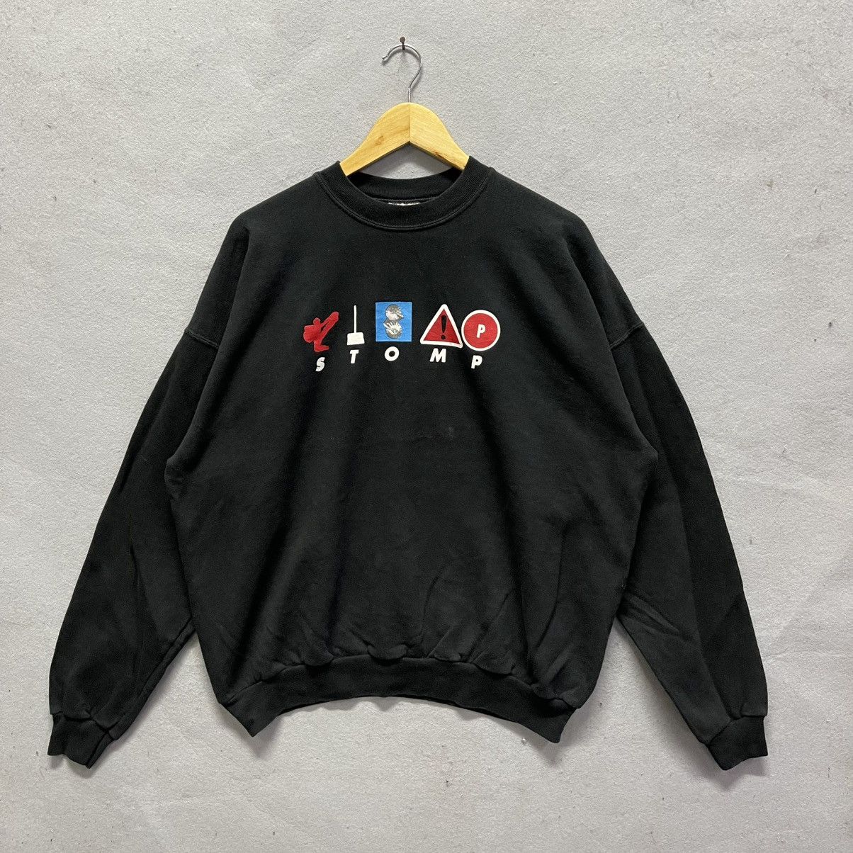 Hanes Vintage STOMP-Inspired Graphic Sweatshirt Hanes ComfortBlend Size US XL / EU 56 / 4 - 1 Thumbnail
