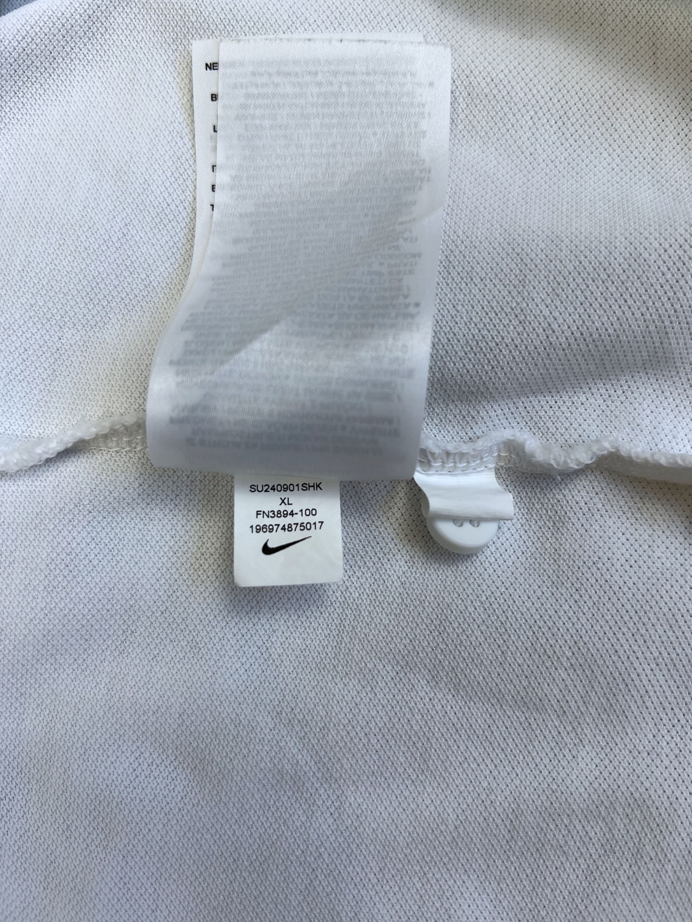 Nike Nike White Polo Shirt XL – Swoosh Embroidered Logo Size US XL / EU 56 / 4 - 16 Thumbnail