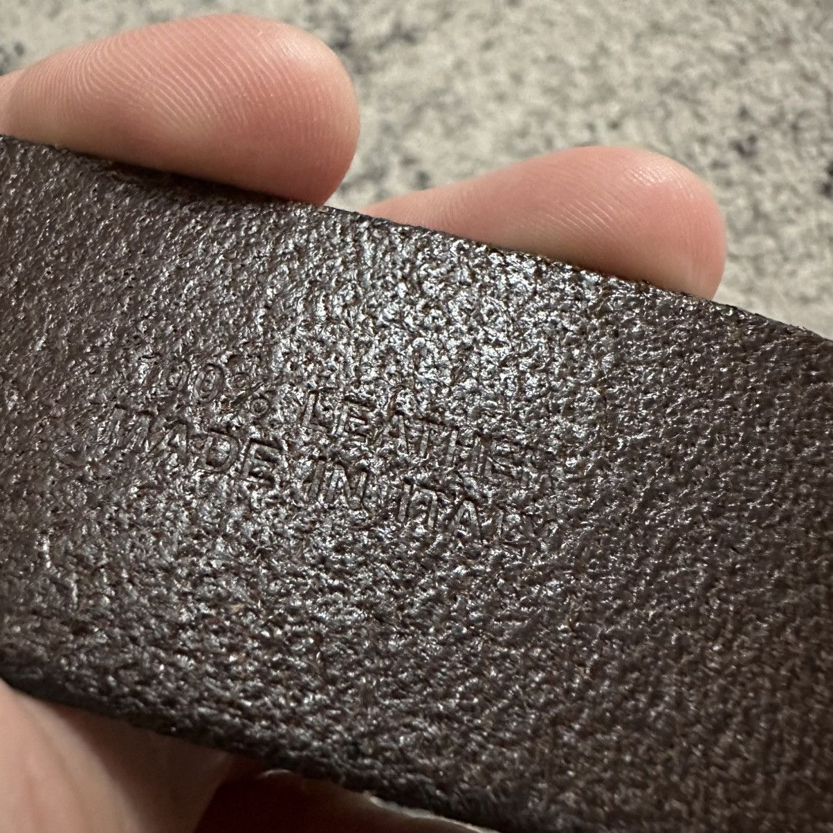 Nudie Jeans Nudie Jeans Leather Belt Italy 🇮🇹 Design Size ONE SIZE - 4 Thumbnail