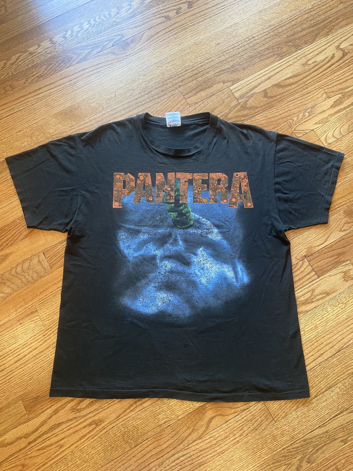 image of Vintage 1995 Pantera “Far Beyond Driven” Tour Tee in Black, Men's (Size XL)