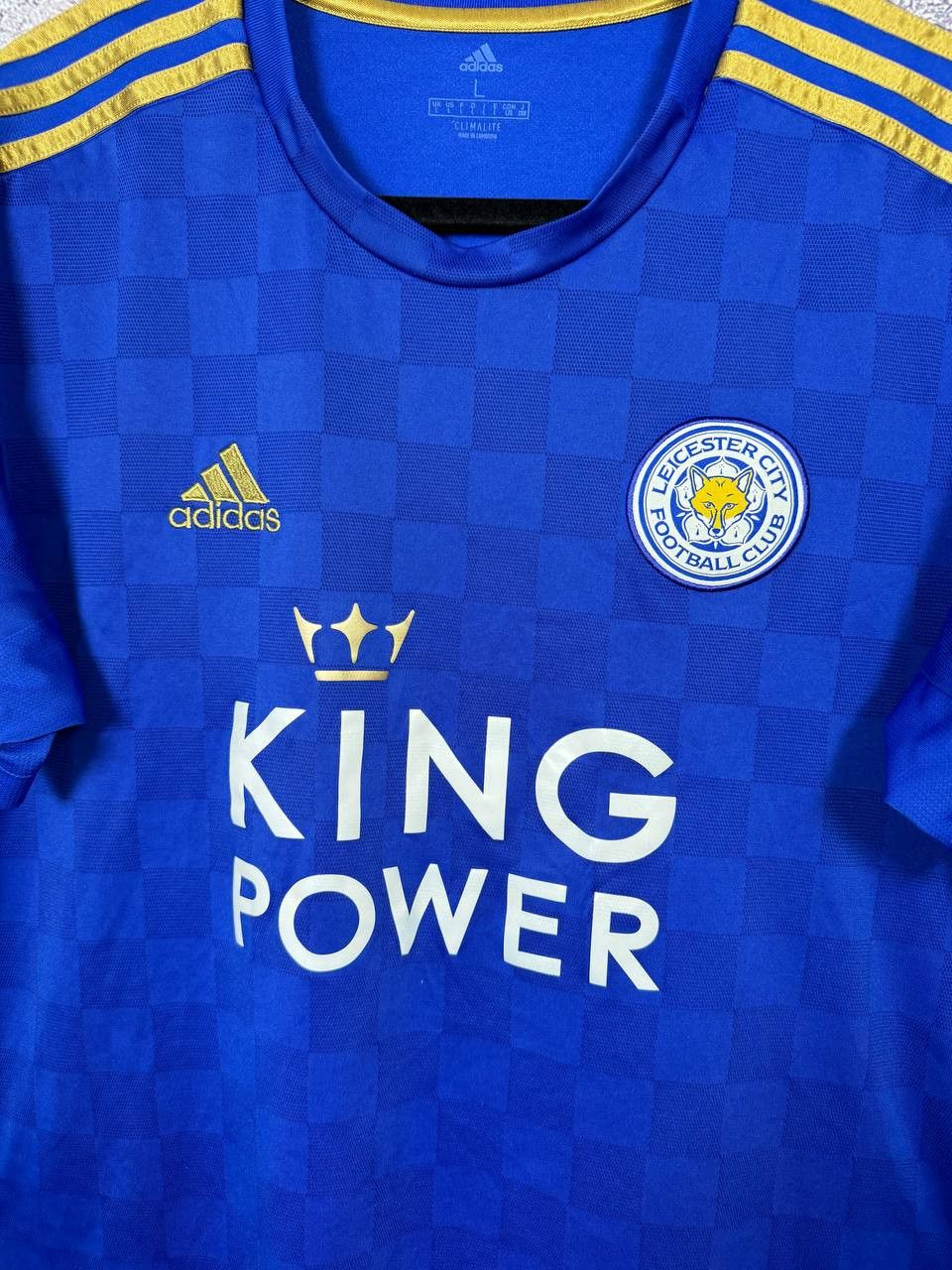 Adidas Vintage Leicester City 2018/19 Adidas Soccer Jersey Large Size US L / EU 52-54 / 3 - 6 Thumbnail