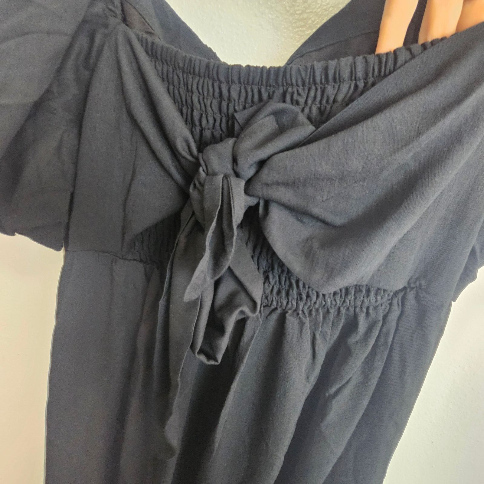 ELAN Eloquii Womens Tiered Maxi Dress Plus Size 26 Milkmaid Size 4XL / US 24-26 - 12 Thumbnail
