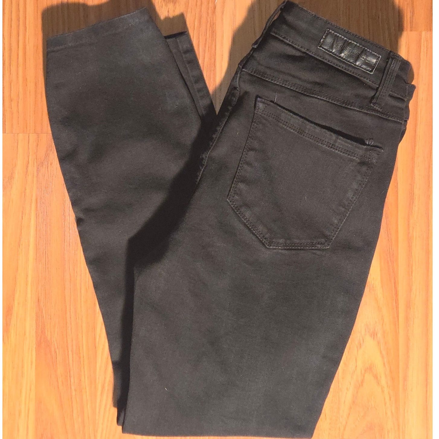 Kenneth Cole Kenneth Cole Jess Skinny Black Jeans - Size 28/24 Size 28" / US 6 / IT 42 - 2 Thumbnail