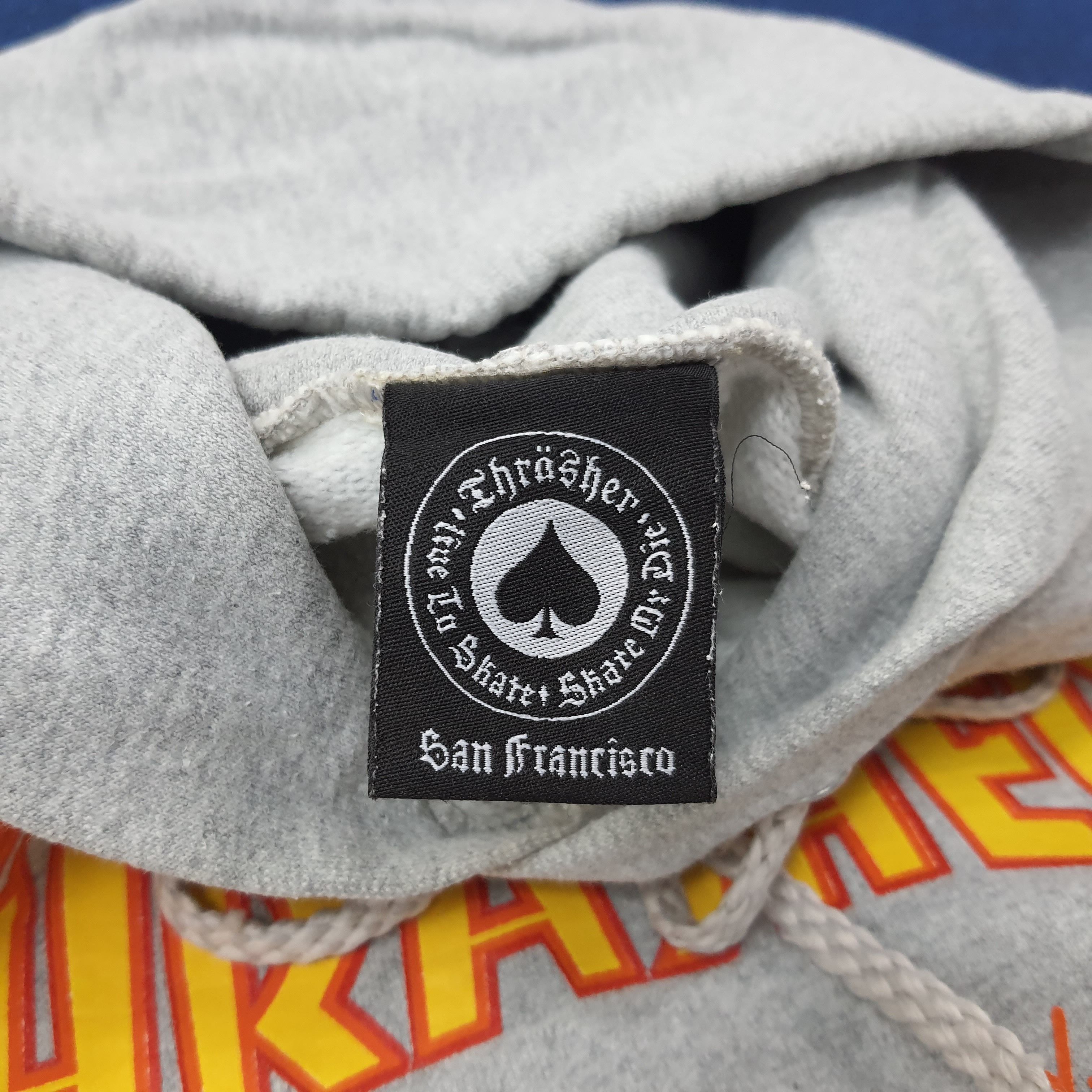 Thrasher Vintage Thrasher Magazine Skate Wear Hoodie C243N10 Size US M / EU 48-50 / 2 - 4 Thumbnail