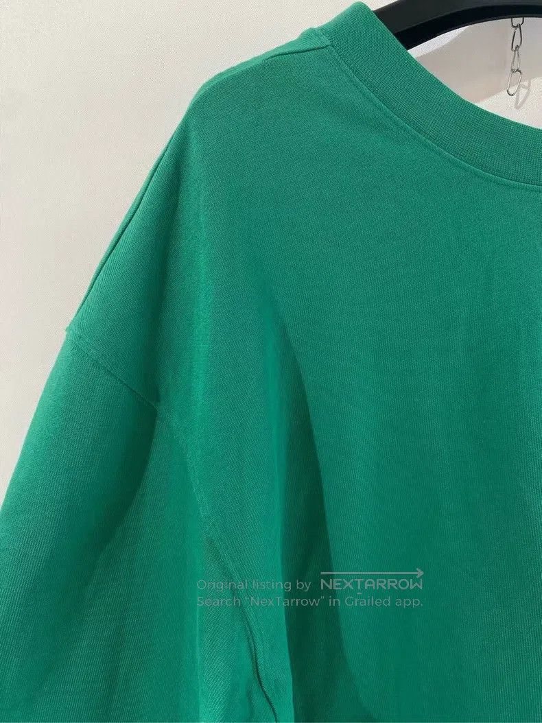 Balenciaga Balenciaga Green Crewneck Sweatshirt Size US L / EU 52-54 / 3 - 4 Thumbnail
