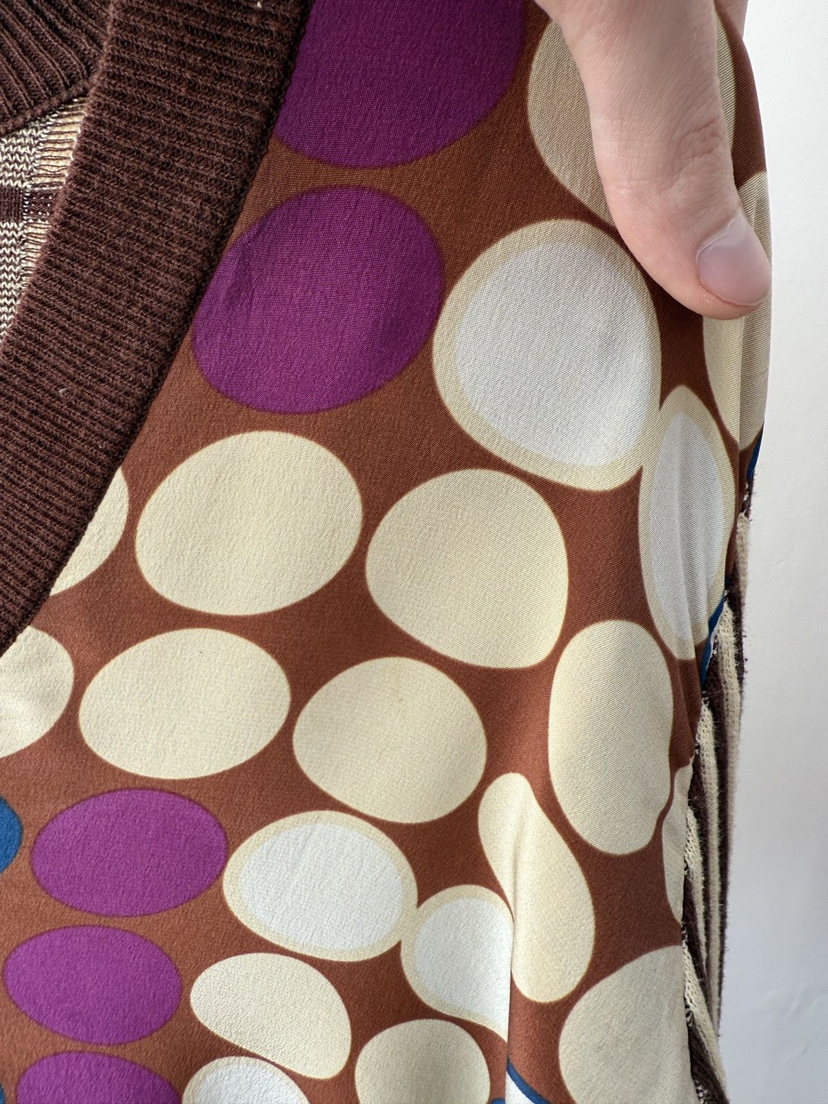 Marni Vintage MARNI x H&M Collab Ltd Ed Silk & Cotton Cardigan Size XS / US 0-2 / IT 36-38 - 6 Thumbnail