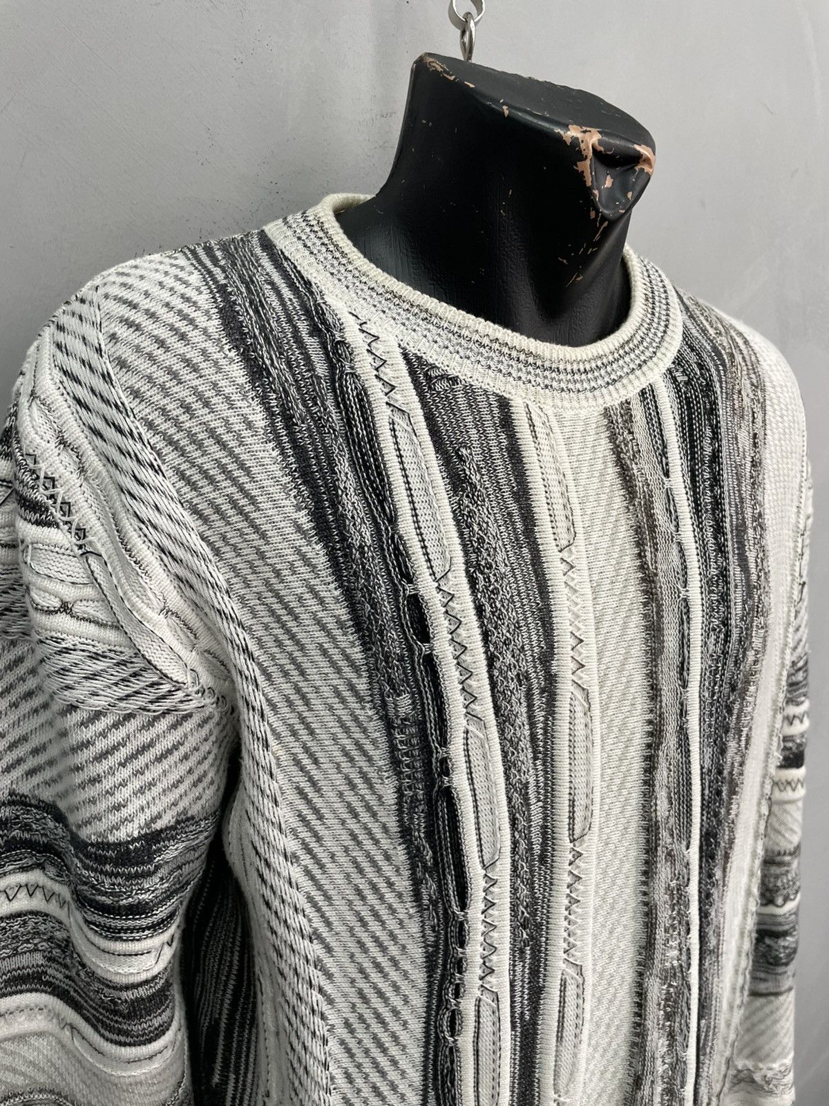 Carlo Colucci Vintage Carlo Colucci Sweater Coogi Style Knit Jamper Size US M / EU 48-50 / 2 - 5 Thumbnail