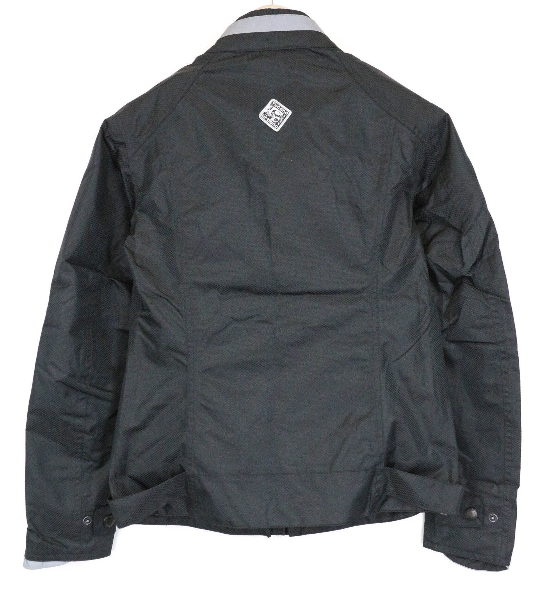 Other TINA S Black Windbreaker Zipped Moto Jacket 76280 Size S / US 4 / IT 40 - 2 Thumbnail