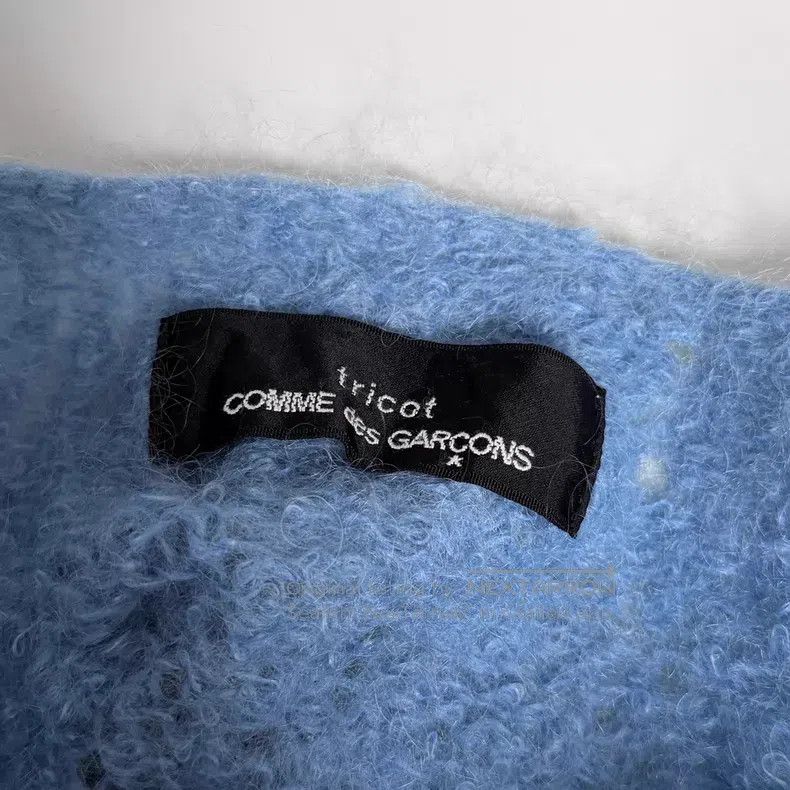 Comme des Garcons Comme des Garcons size F Navy Blue Wool Shawl Size XS / US 0-2 / IT 36-38 - 9 Thumbnail