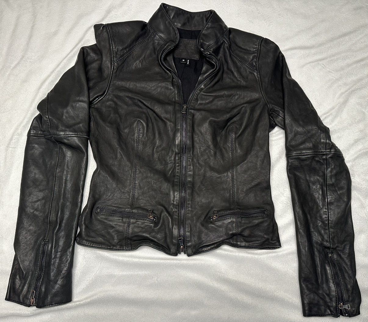 Paige Paige Women’s Maxine Leather Jacket-Size Medium Size M / US 6-8 / IT 42-44 - 1 Thumbnail