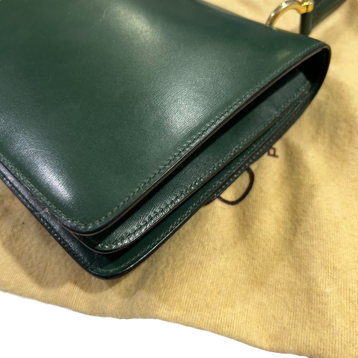 Celine × Vintage 🔥RARE🔥Authentic Celine Vintage Double Flap Bag Size ONE SIZE - 13 Thumbnail