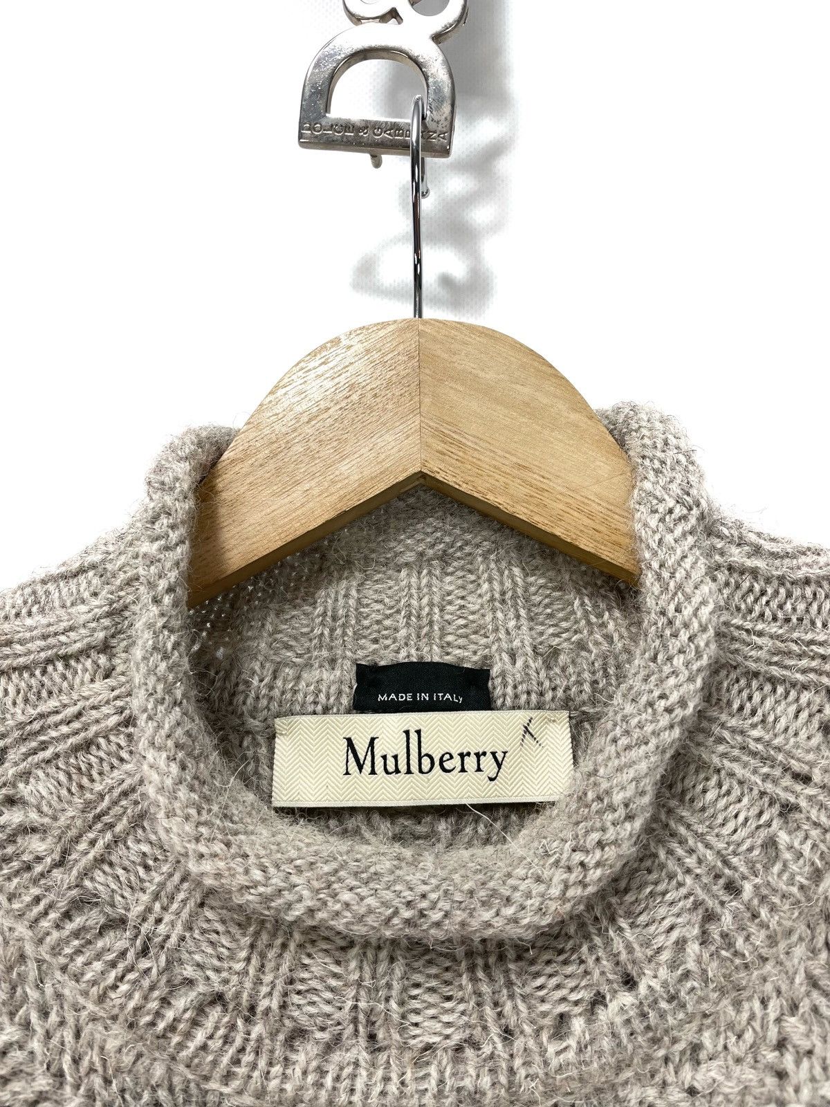 Mulberry Mulberry Women’s 100% Wool Oversized Sweater-Dress – Size L Size L / US 10 / IT 46 - 12 Thumbnail