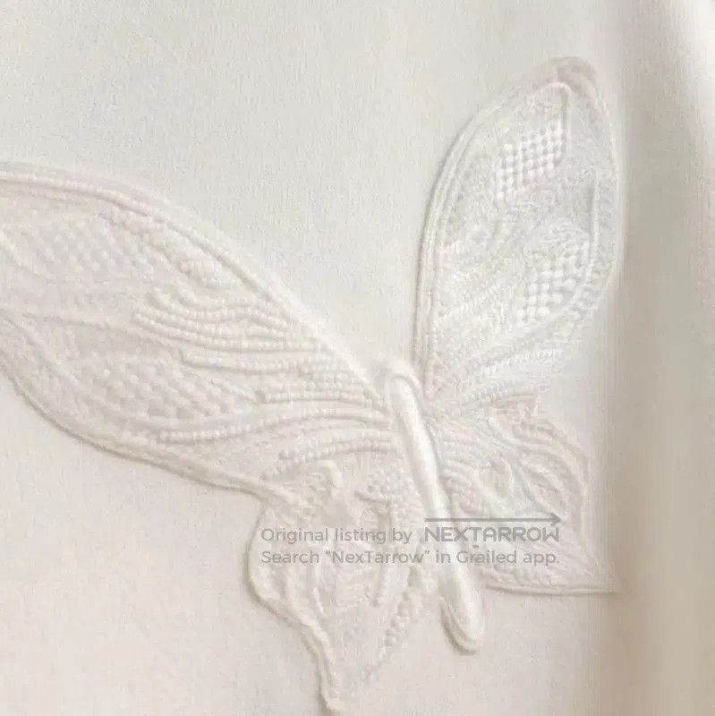Valentino Valentino White Embroidered Short Dress . Size XS / US 0-2 / IT 36-38 - 4 Thumbnail