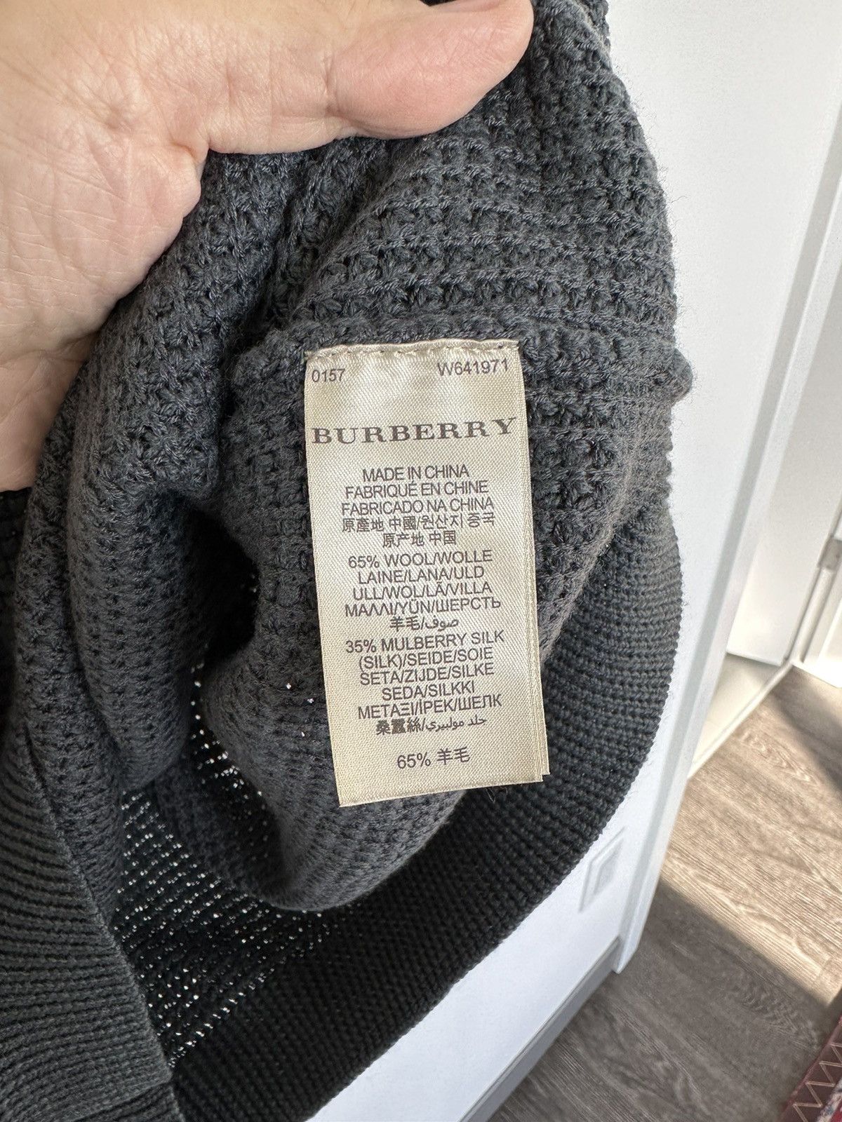 Burberry Burberry London Grey Sweater Size US S / EU 44-46 / 1 - 5 Thumbnail