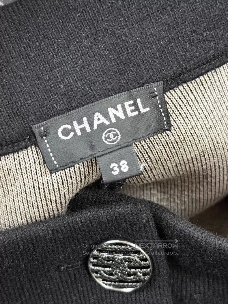 Chanel Chanel Knitted wide-leg trousers Size 25" / US 0 / IT 36 - 5 Thumbnail