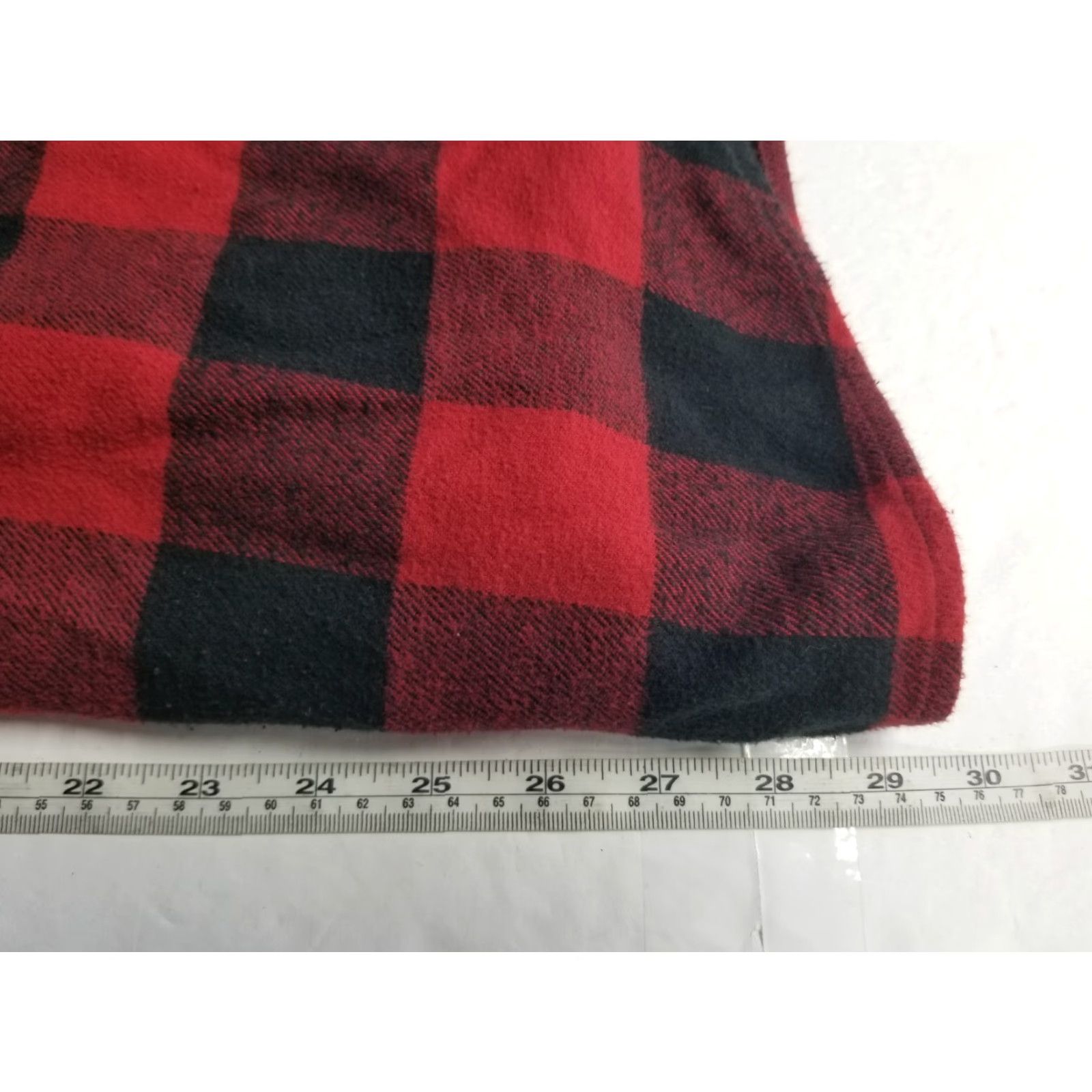 Madewell Madewell Shirt Womens Large Oversized Red Black Plaid Button Up Ladies Size L / US 10 / IT 46 - 6 Thumbnail
