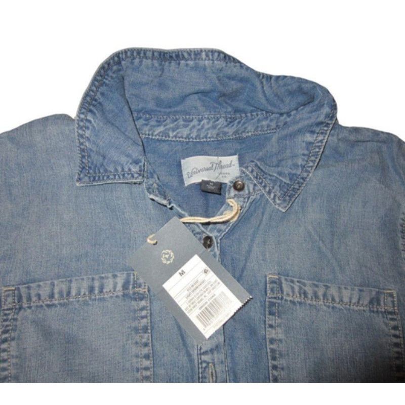 Other Universal Thread Women Medium‎ Wash Denim Jean Dresses M Size M / US 6-8 / IT 42-44 - 5 Thumbnail