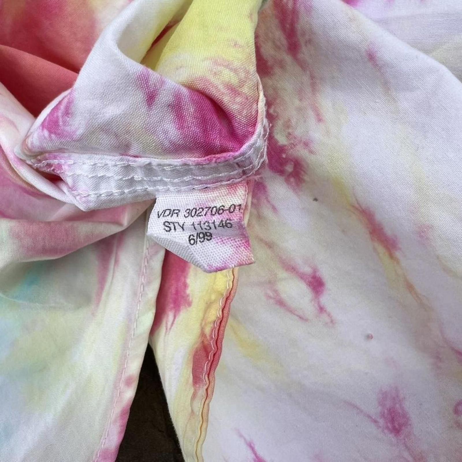 Gap Vintage 90s 1999 Gap Tie Dye Button Down Shirt Size US XL / EU 56 / 4 - 7 Thumbnail