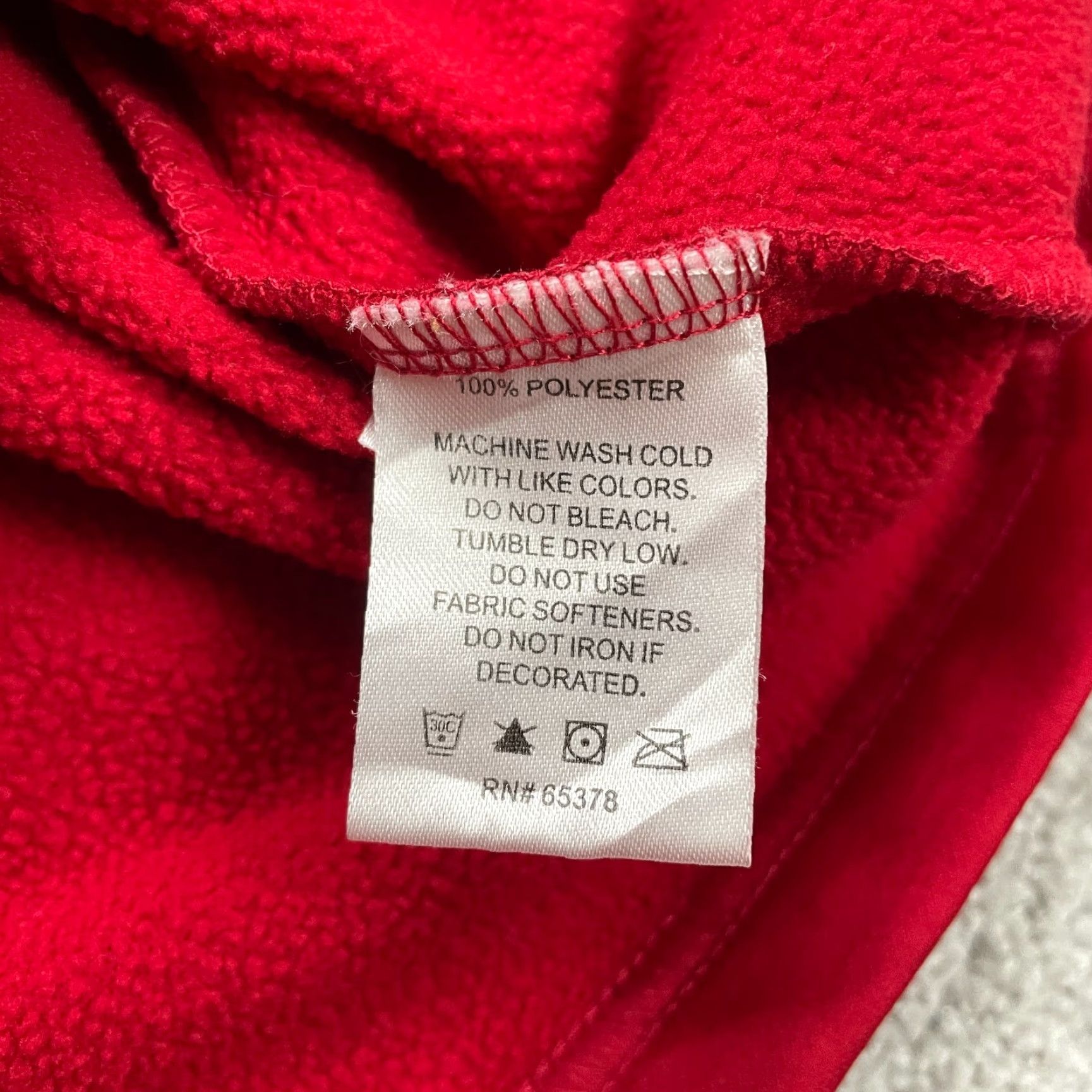 Augusta Sportswear Augusta Hoodie Unisex Adults M Red Pullover Fleece Logo Pockets Hooded Sweatshirt Size US M / EU 48-50 / 2 - 4 Thumbnail