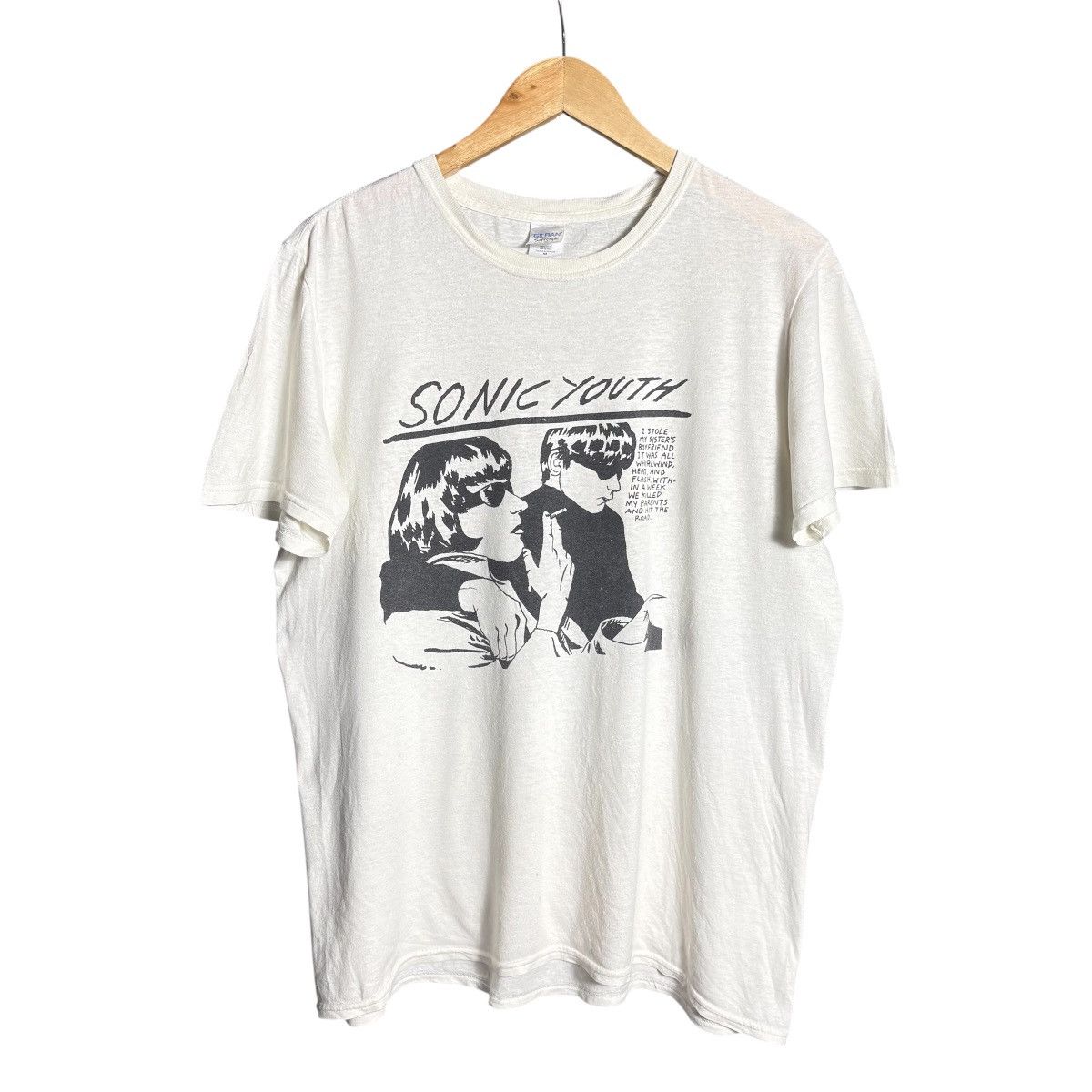 Band Tees × Vintage Vintage Sonic Youth Rather Ripped Shirt | Grailed