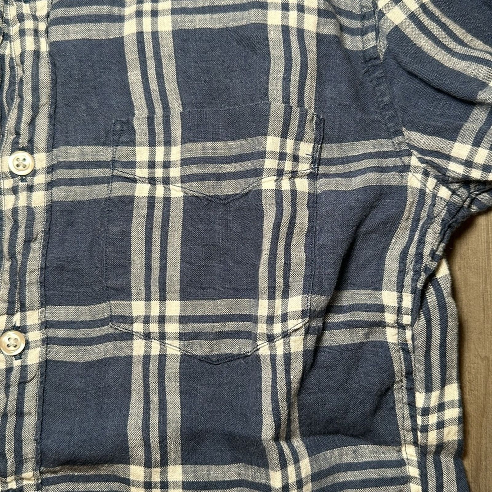 Bonobos Bonobos Linen Slim Fit Long Sleeve Button Down - Small Size US S / EU 44-46 / 1 - 5 Thumbnail