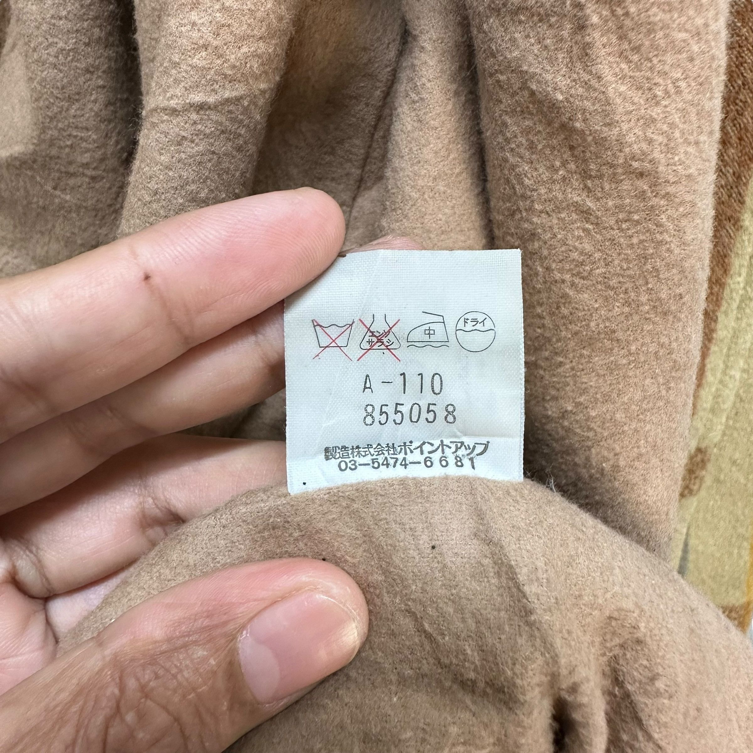 Hai Sporting Gear HAI SPORTING GEAR Checked Toggle Button Wool Coat #A36-0836 Size US M / EU 48-50 / 2 - 8 Thumbnail