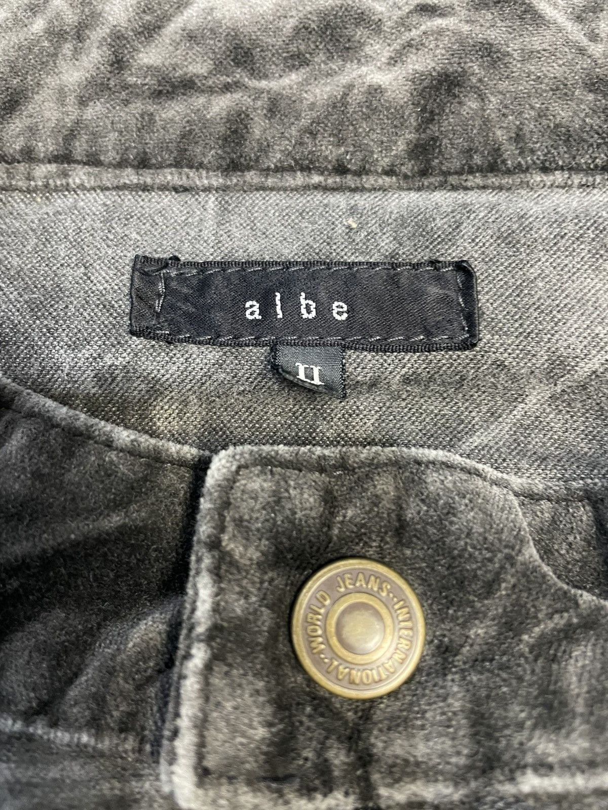 Japanese Brand Vintage Albe Japan Black Velvet Jacket Size US M / EU 48-50 / 2 - 4 Thumbnail