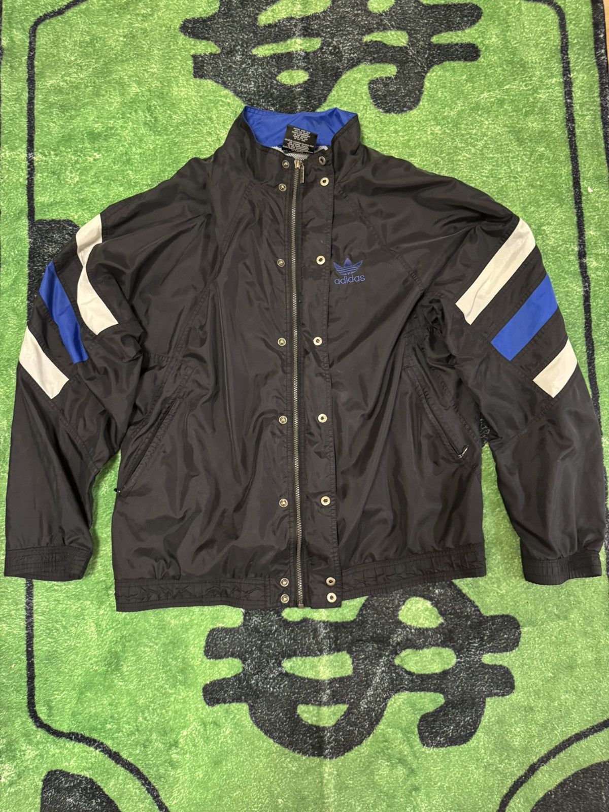 Adidas × Vintage Vintage Adidas Windbreaker Jacket Size US L / EU 52-54 / 3 - 1 Thumbnail